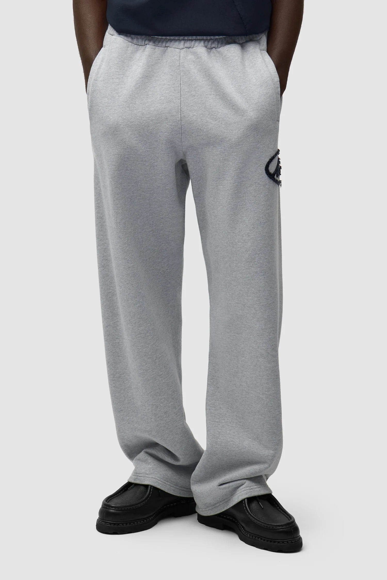 Circle Patch Logo Sweatpants