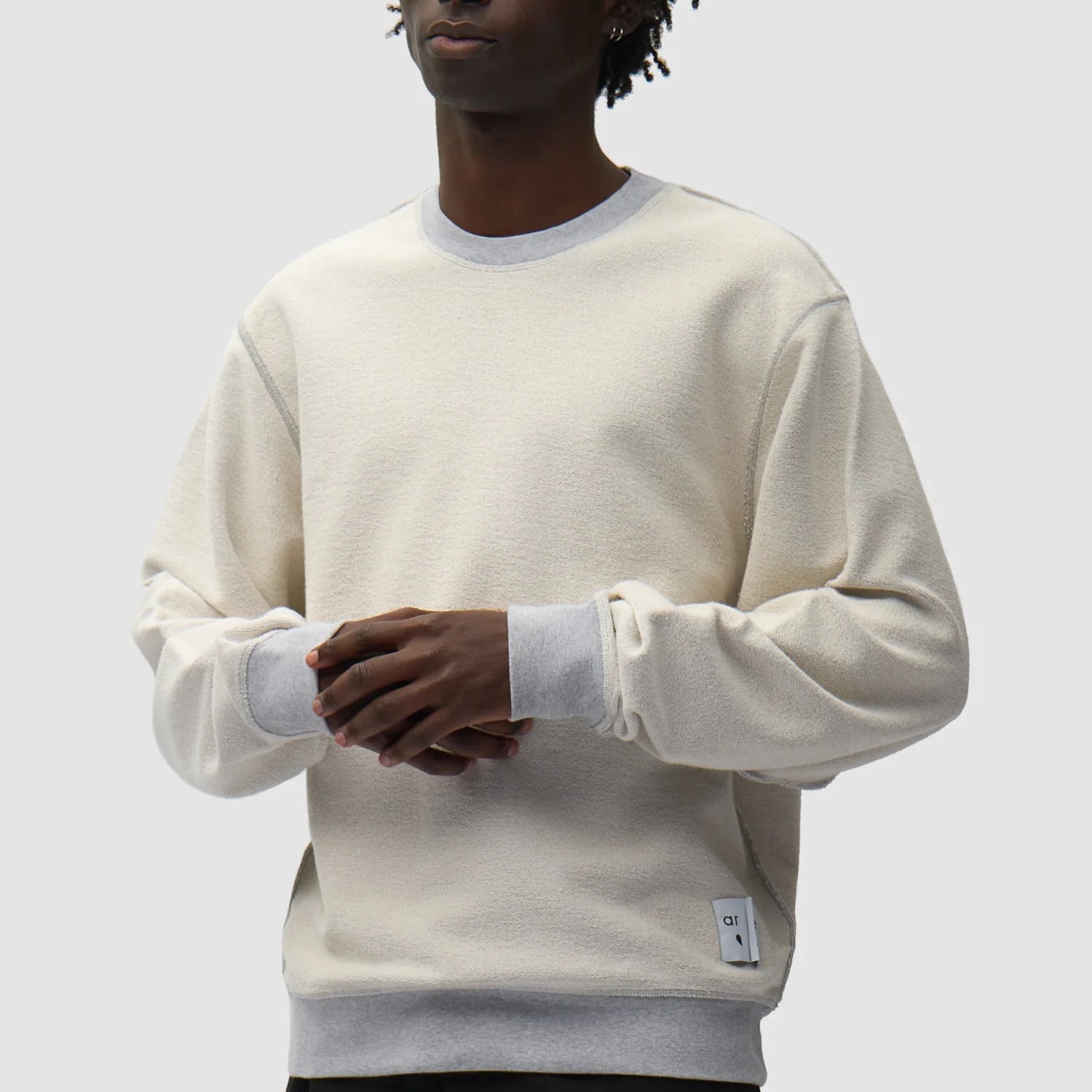 Reversible label Crewneck