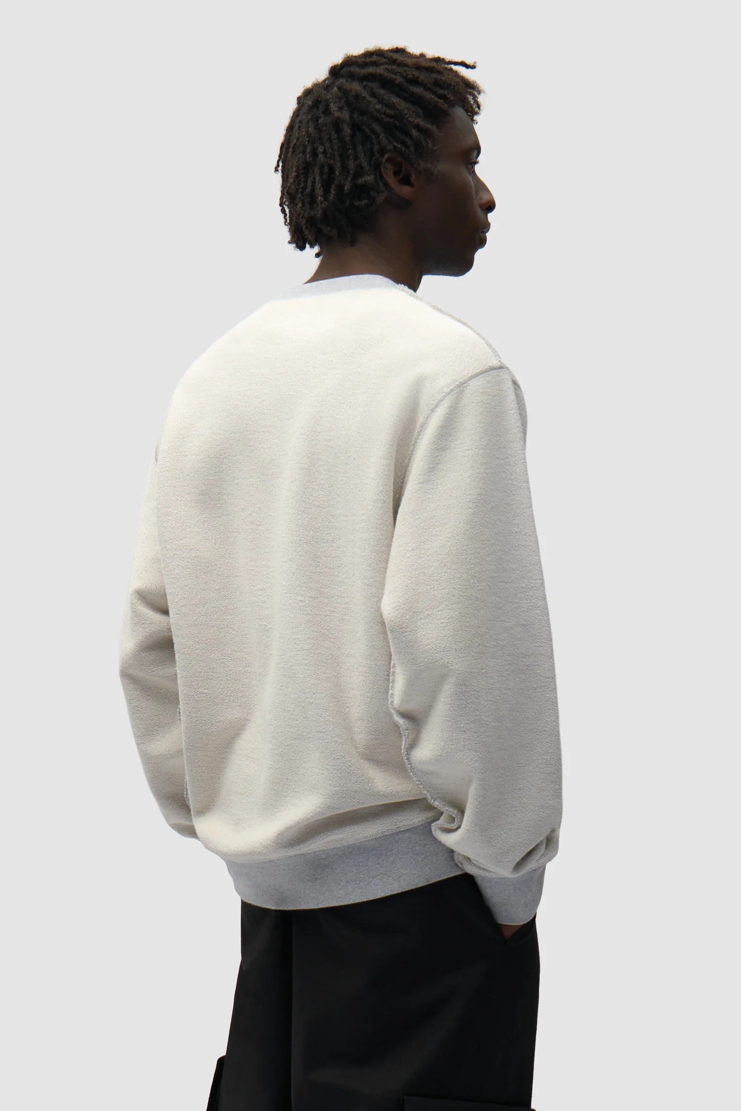 Reversible label Crewneck