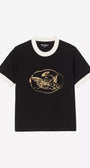 W' S/S Reminiscing Ringer T-Shirt