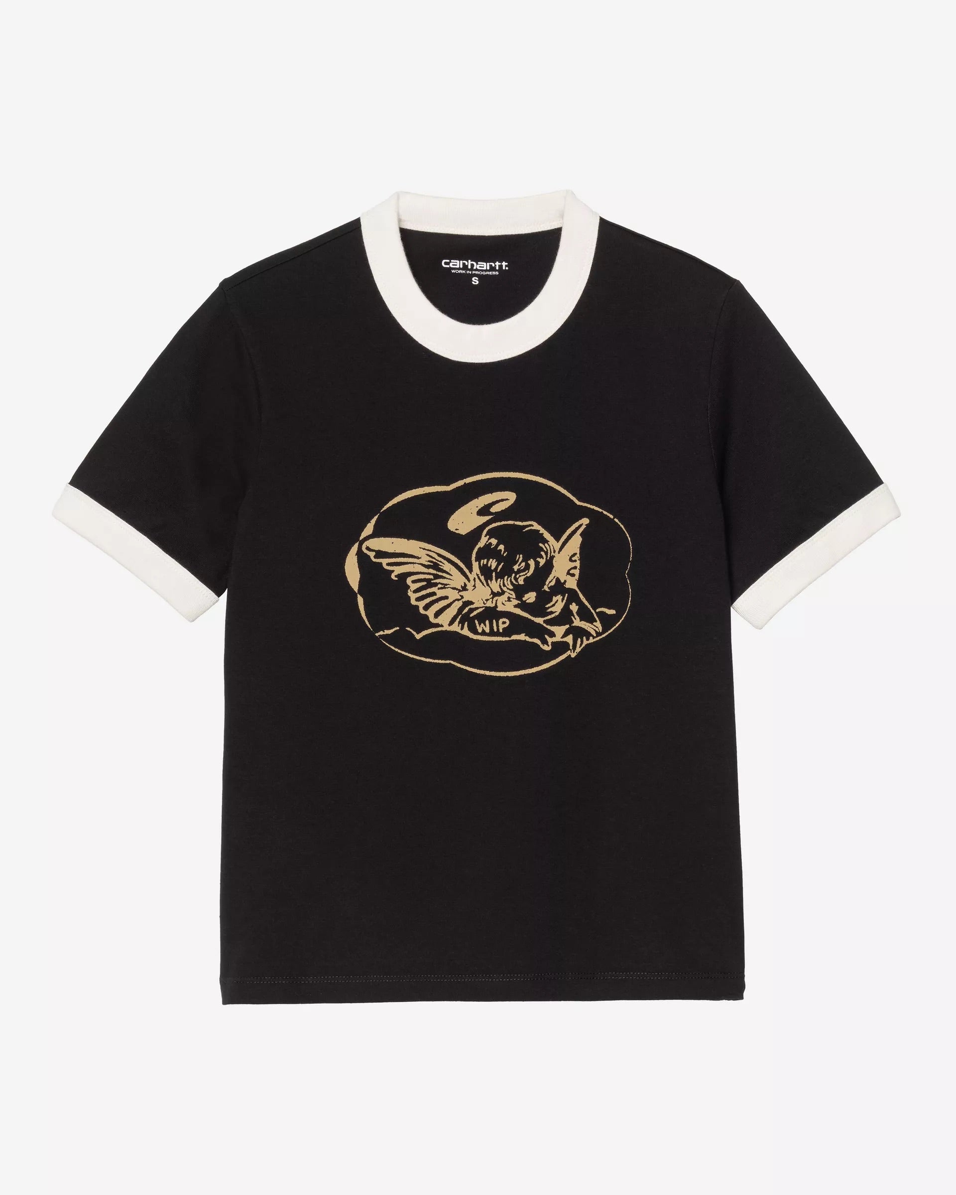 W' S/S Reminiscing Ringer T-Shirt