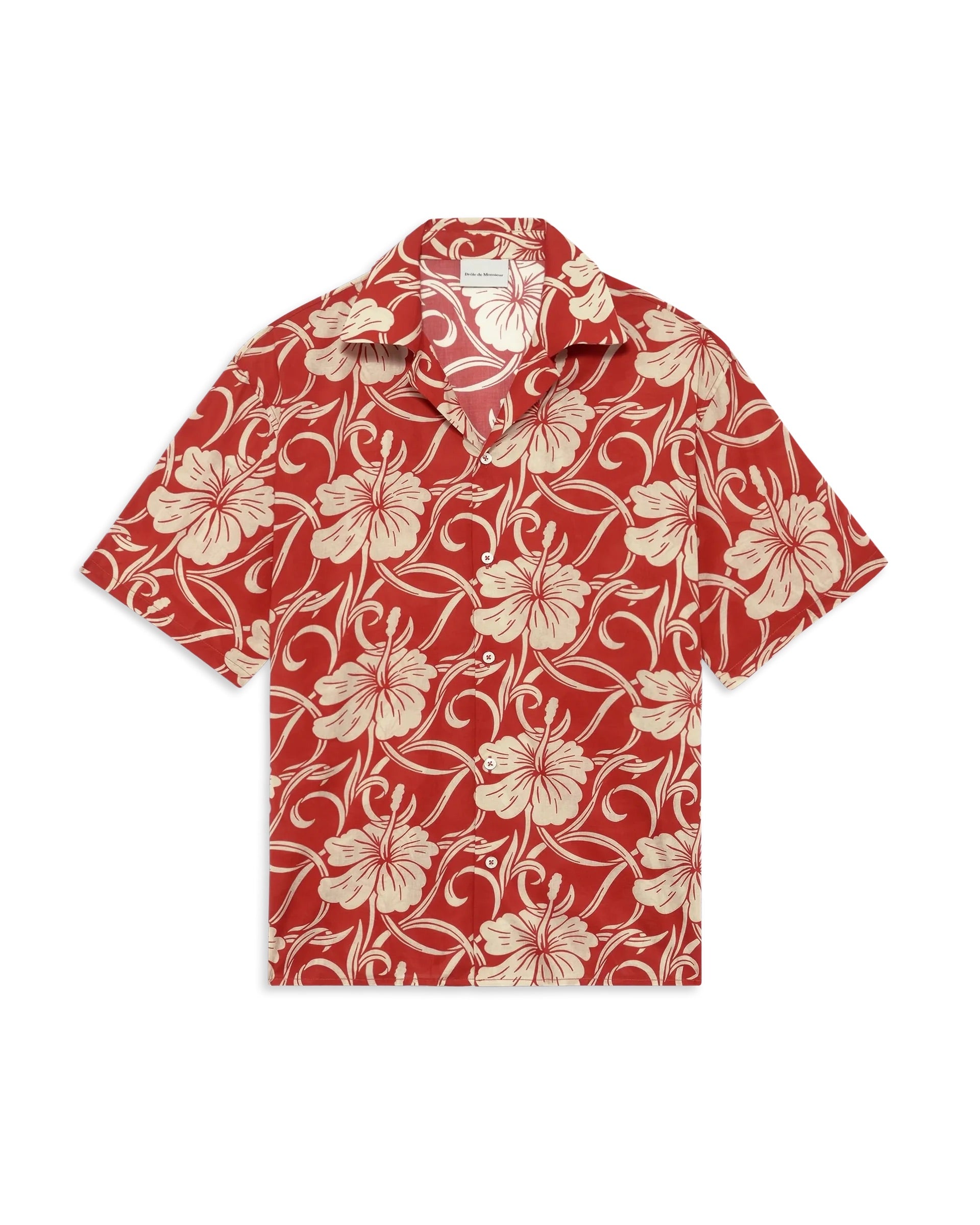 Chemise Hibiscus Monogramme