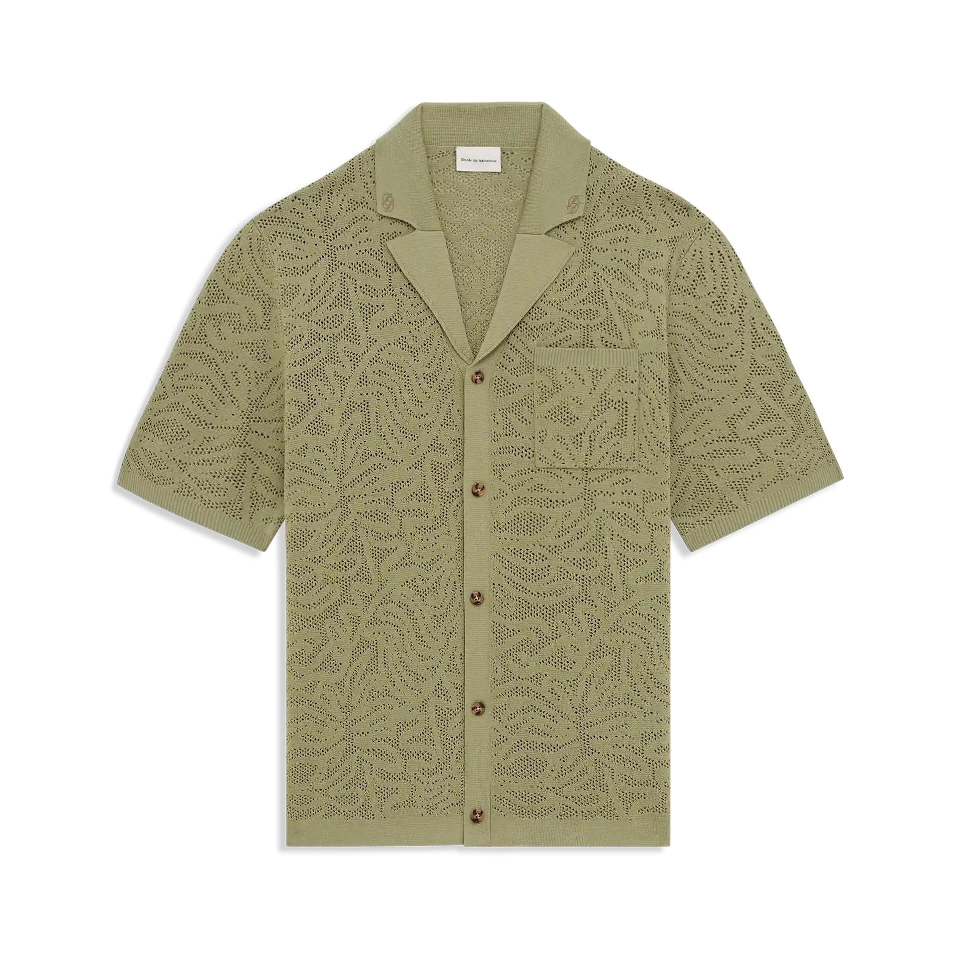 Chemise Maille Dentelle