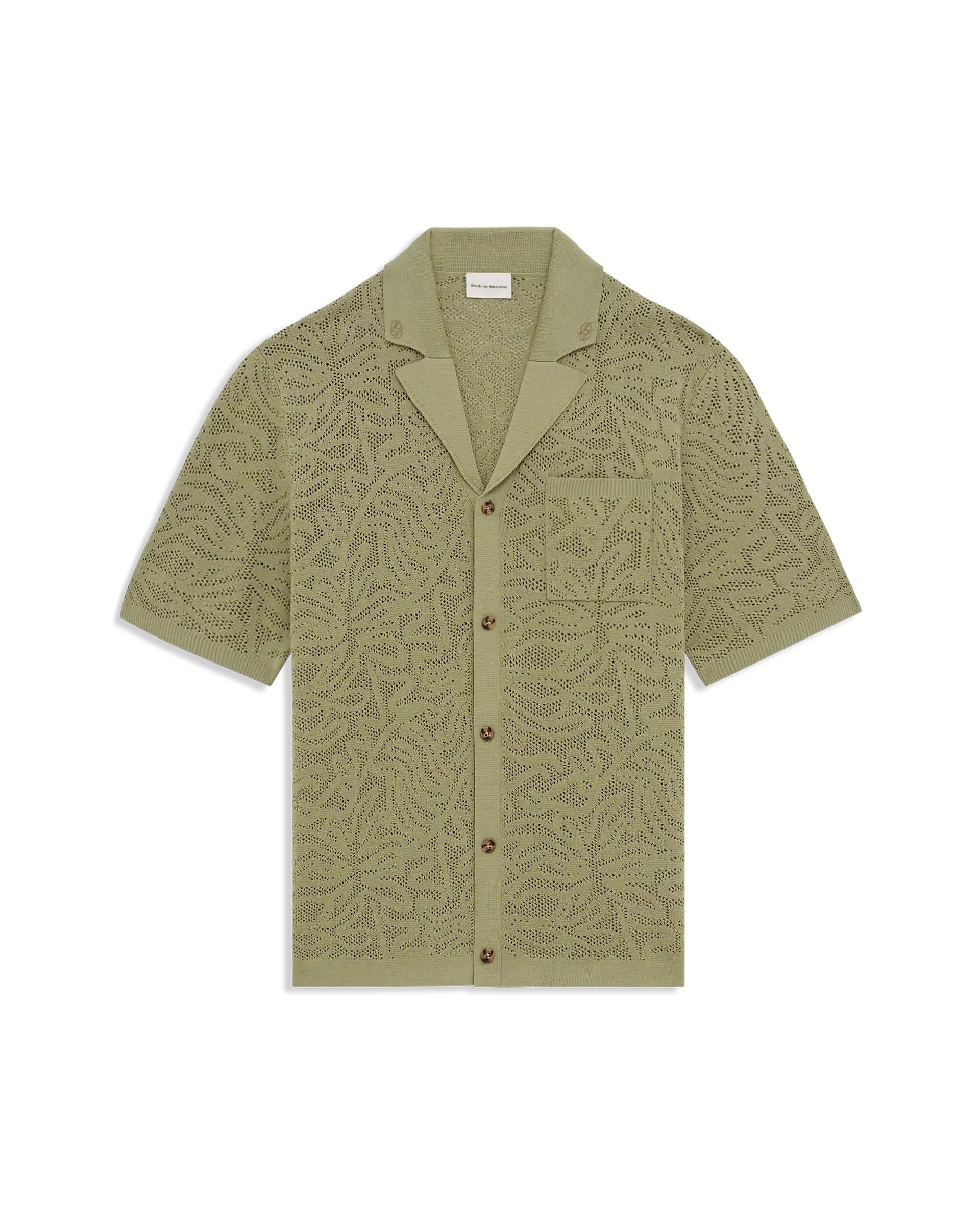Chemise Maille Dentelle