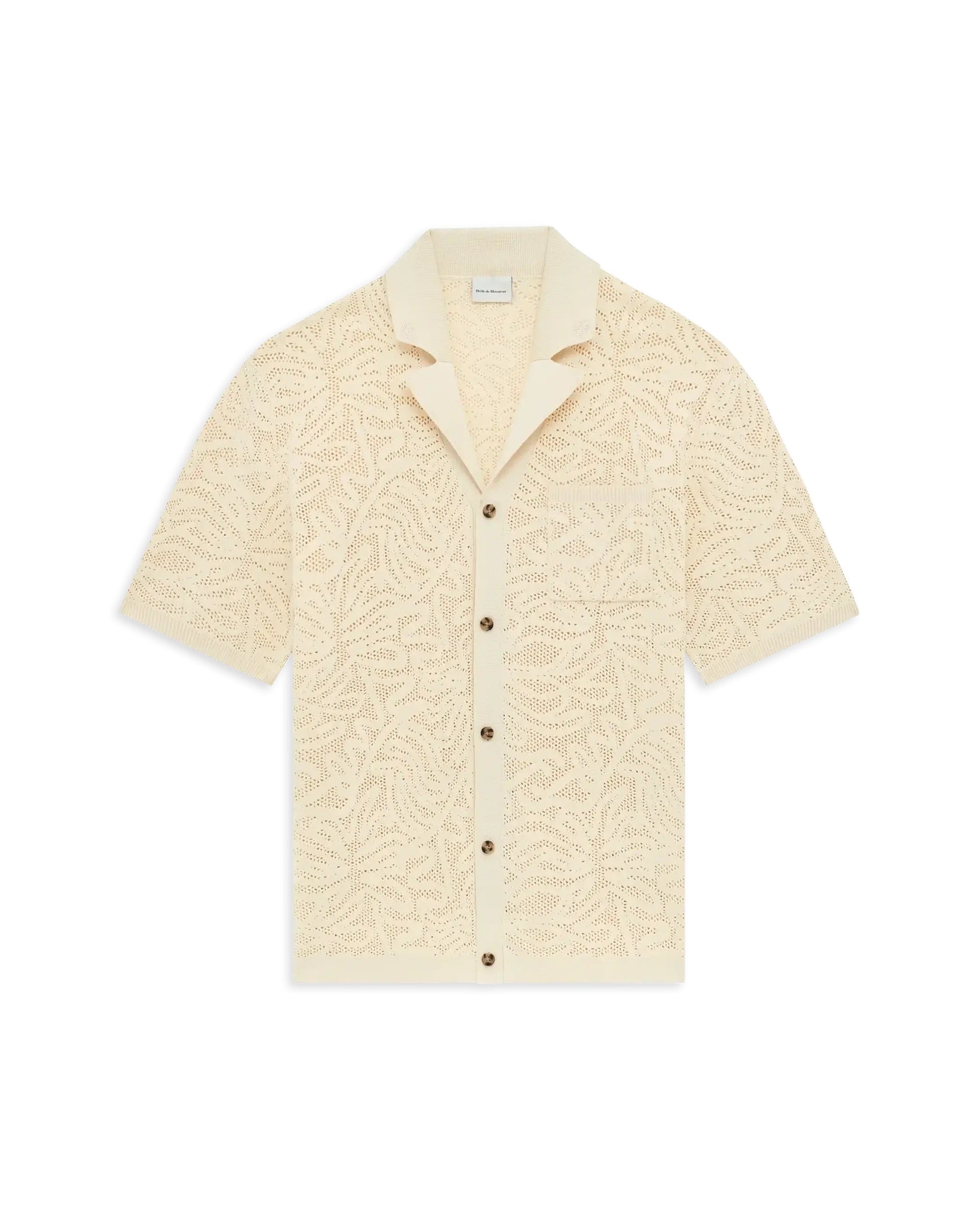 Chemise Maille Dentelle