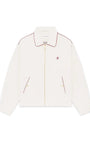 Embroidered Cotton Blouson