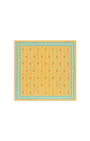 Foulard Rayure Monogramme