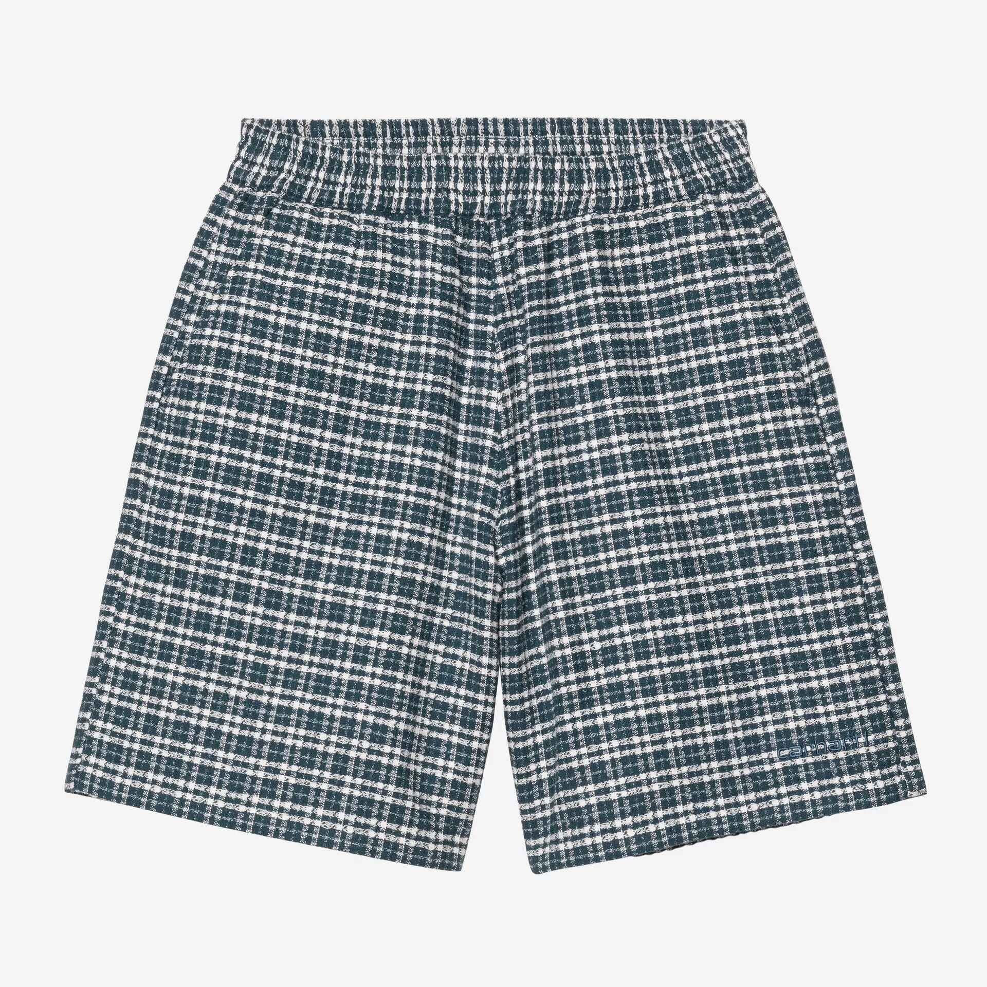 Carhartt WIP -Short3JQXXKanderCheckBlueRiver