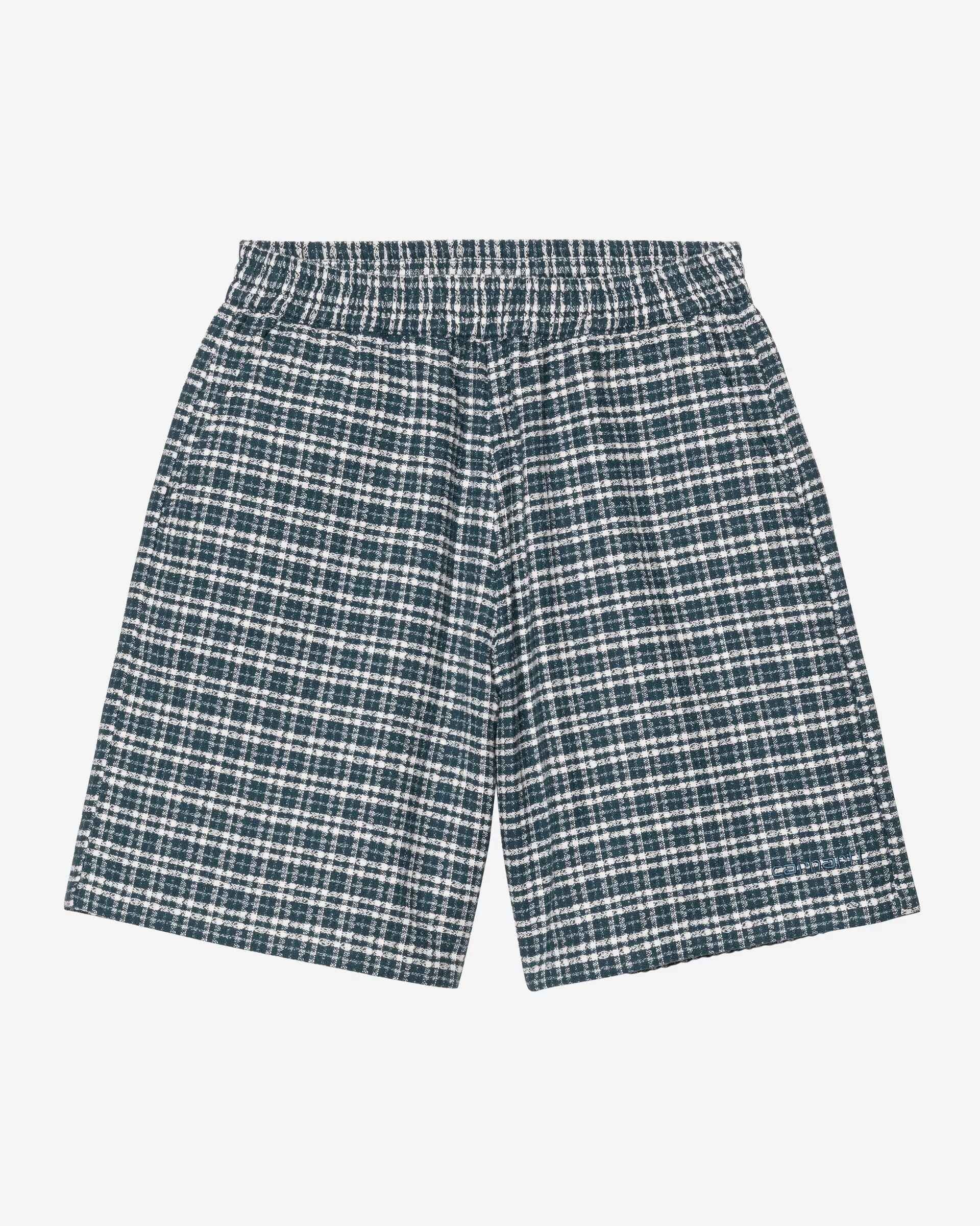 Carhartt WIP -Short3JQXXKanderCheckBlueRiver