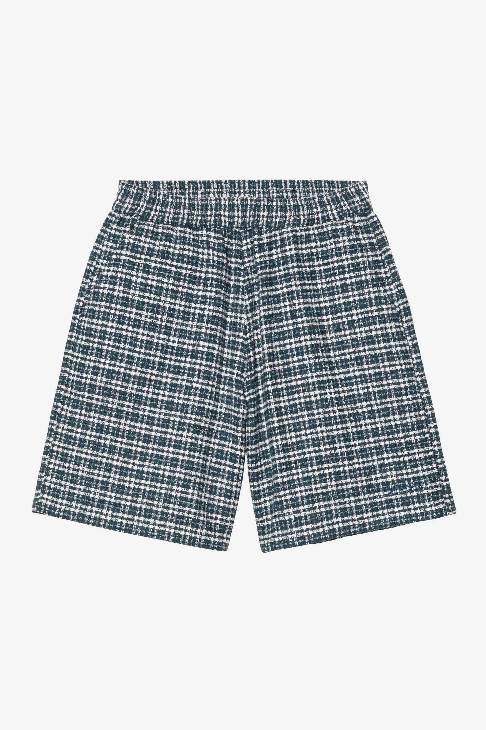 Carhartt WIP -Short3JQXXKanderCheckBlueRiver