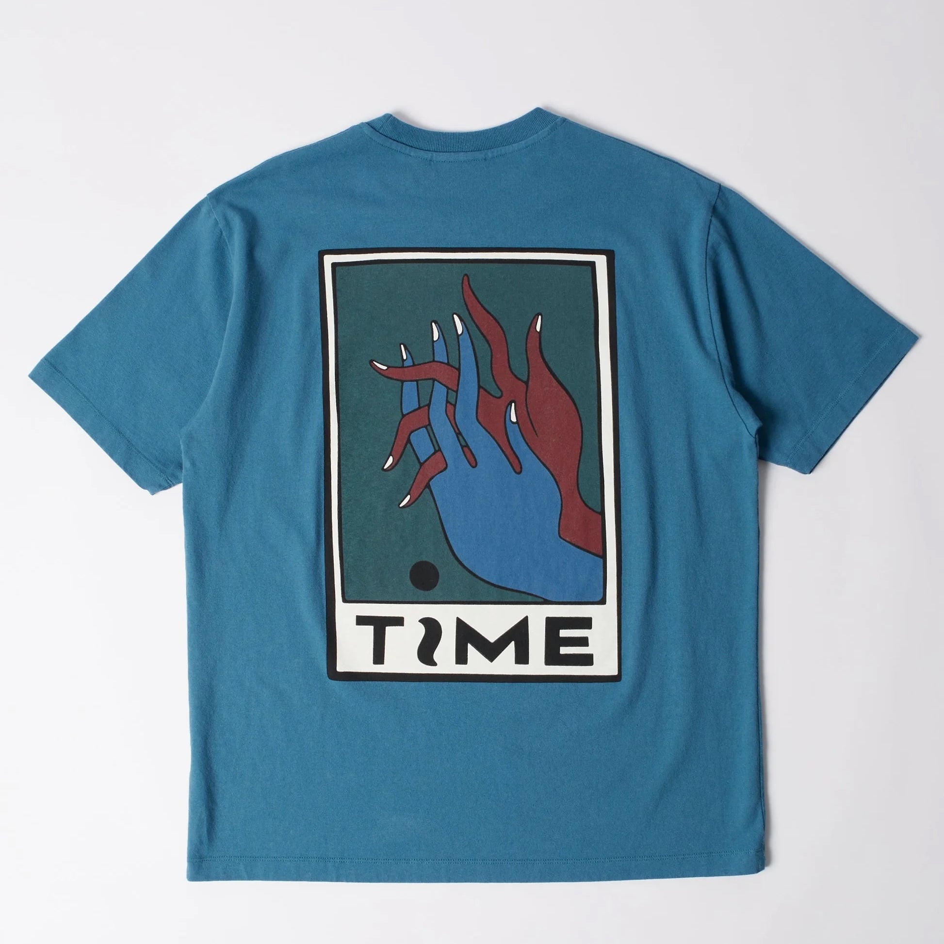 Hands of time t-shirt Blue