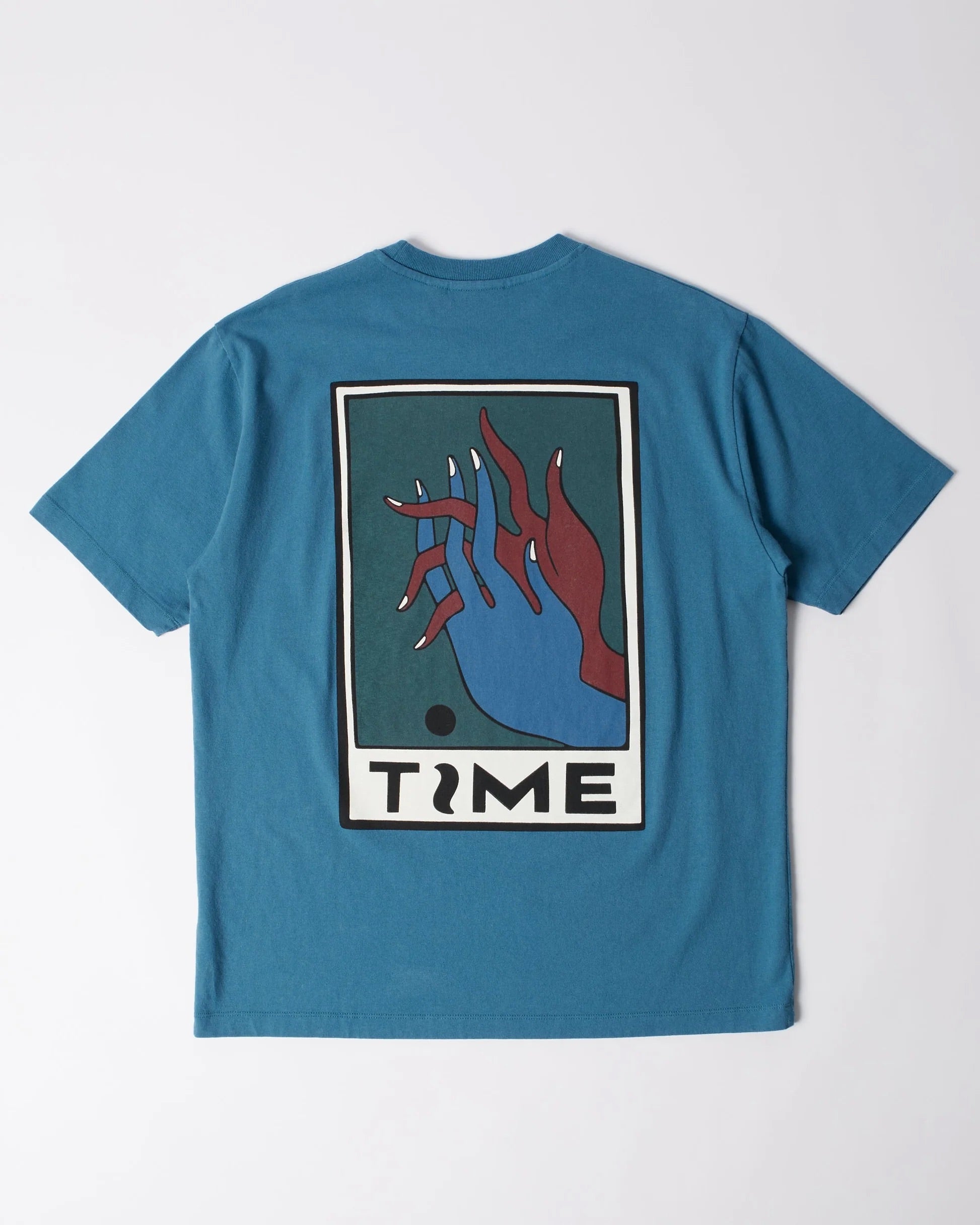 Hands of time t-shirt Blue