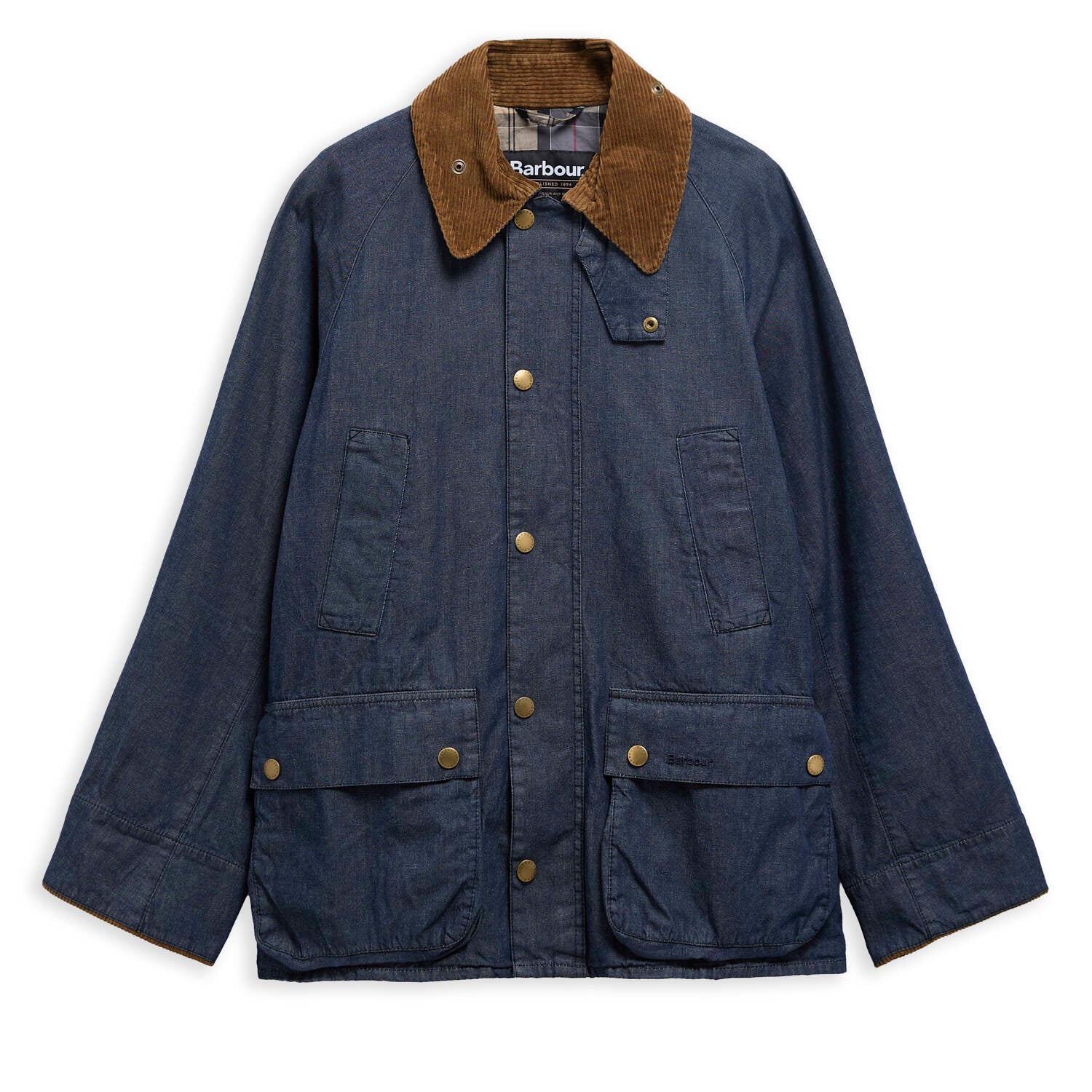 Freizeitjacke Oversized Bedale Denim