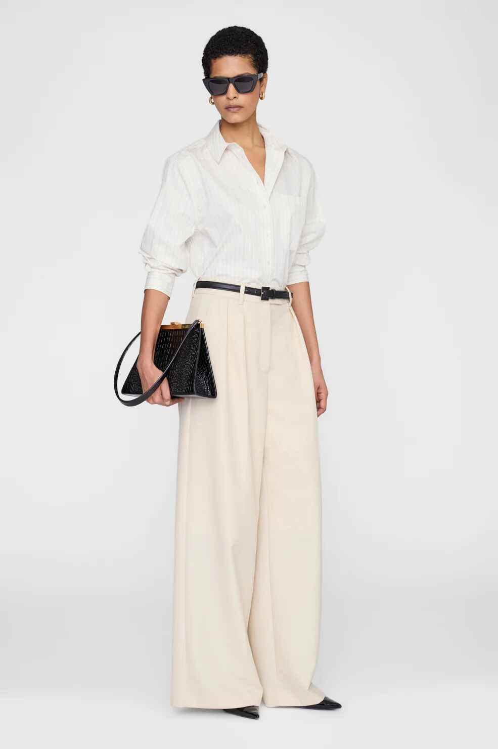 Essie Cropped Shirt