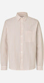 Samsoe & Samsoe -Shirt002553AuroraRedStripe