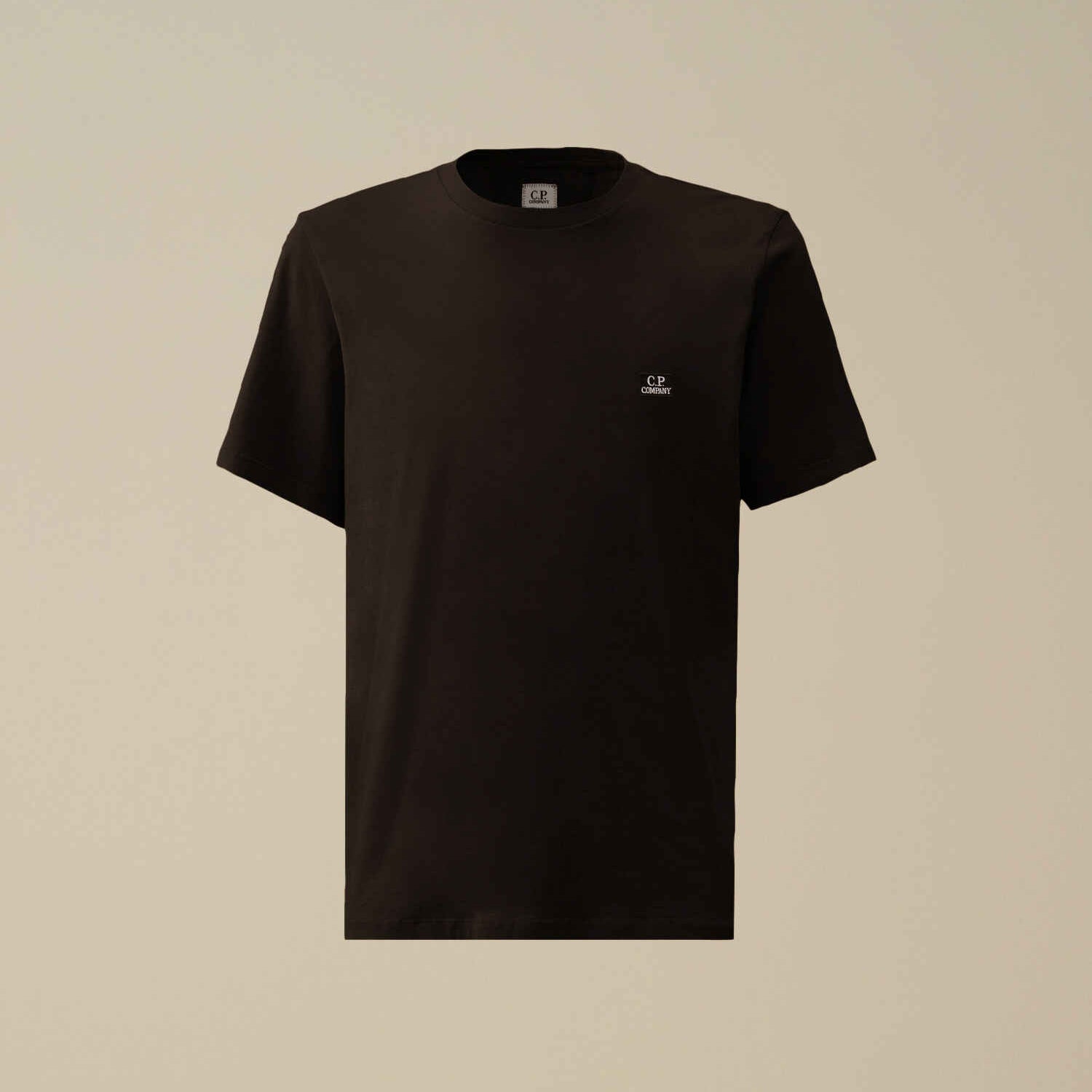 30/1 Jersey Short Sleeve Logo Patch T-Shirt