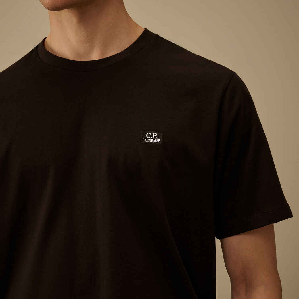 30/1 Jersey Short Sleeve Logo Patch T-Shirt