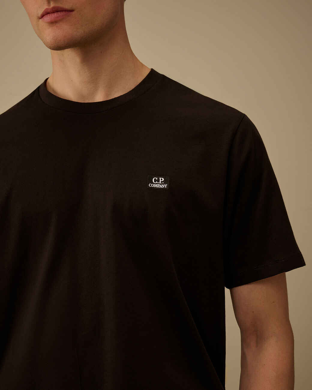 30/1 Jersey Short Sleeve Logo Patch T-Shirt