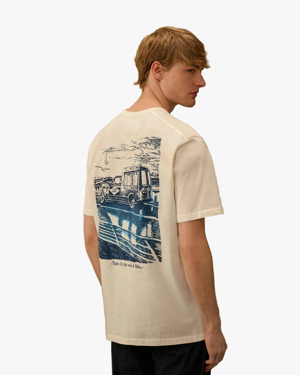 30/1 Jersey Short Sleeve Logo Patch T-Shirt