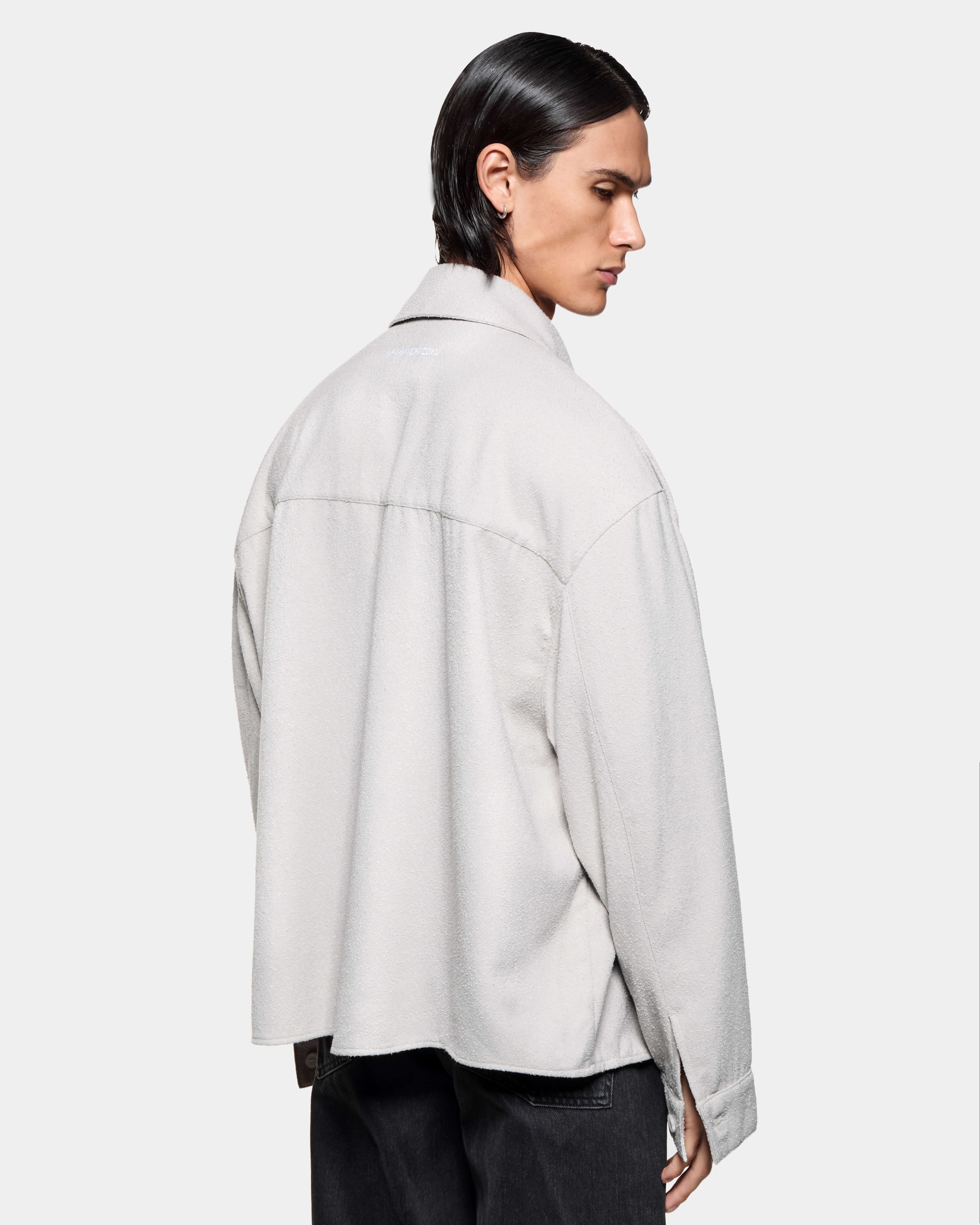 TWISTED WEAVE BOX DRESS SHIRT