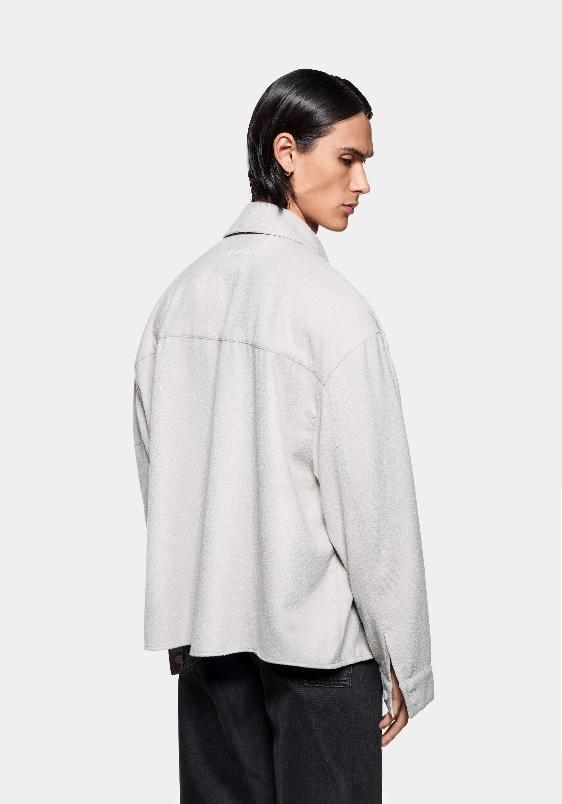 TWISTED WEAVE BOX DRESS SHIRT