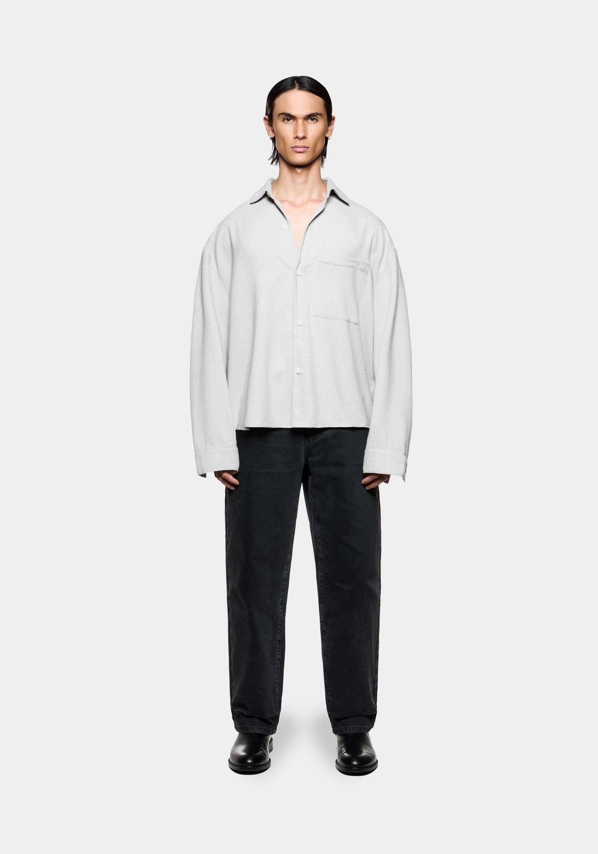 TWISTED WEAVE BOX DRESS SHIRT