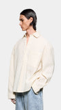 RIBBON JACQUARD BOX DRESS SHIRT
