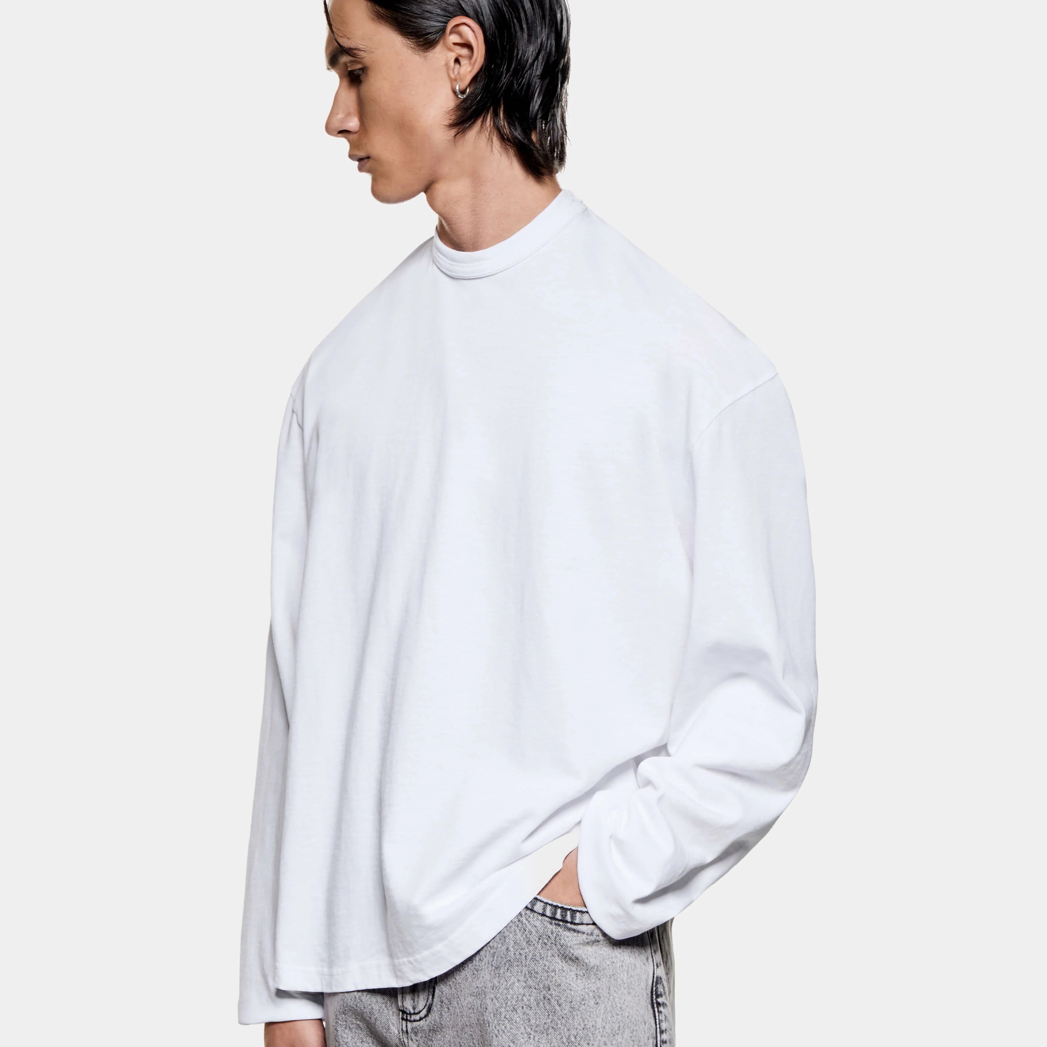 220 GSM SLUB LONGSLEEVE T-SHIRT
