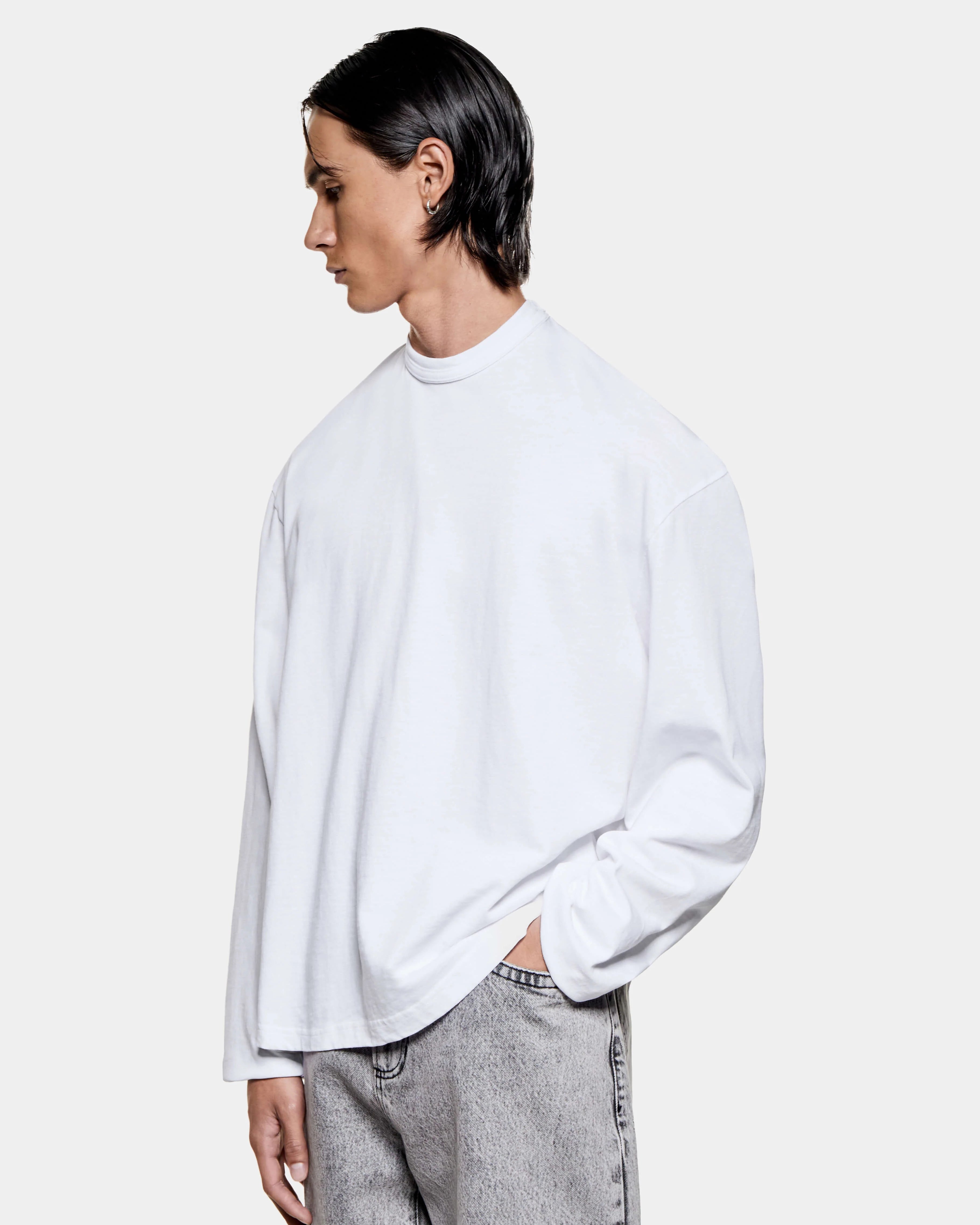 220 GSM SLUB LONGSLEEVE T-SHIRT