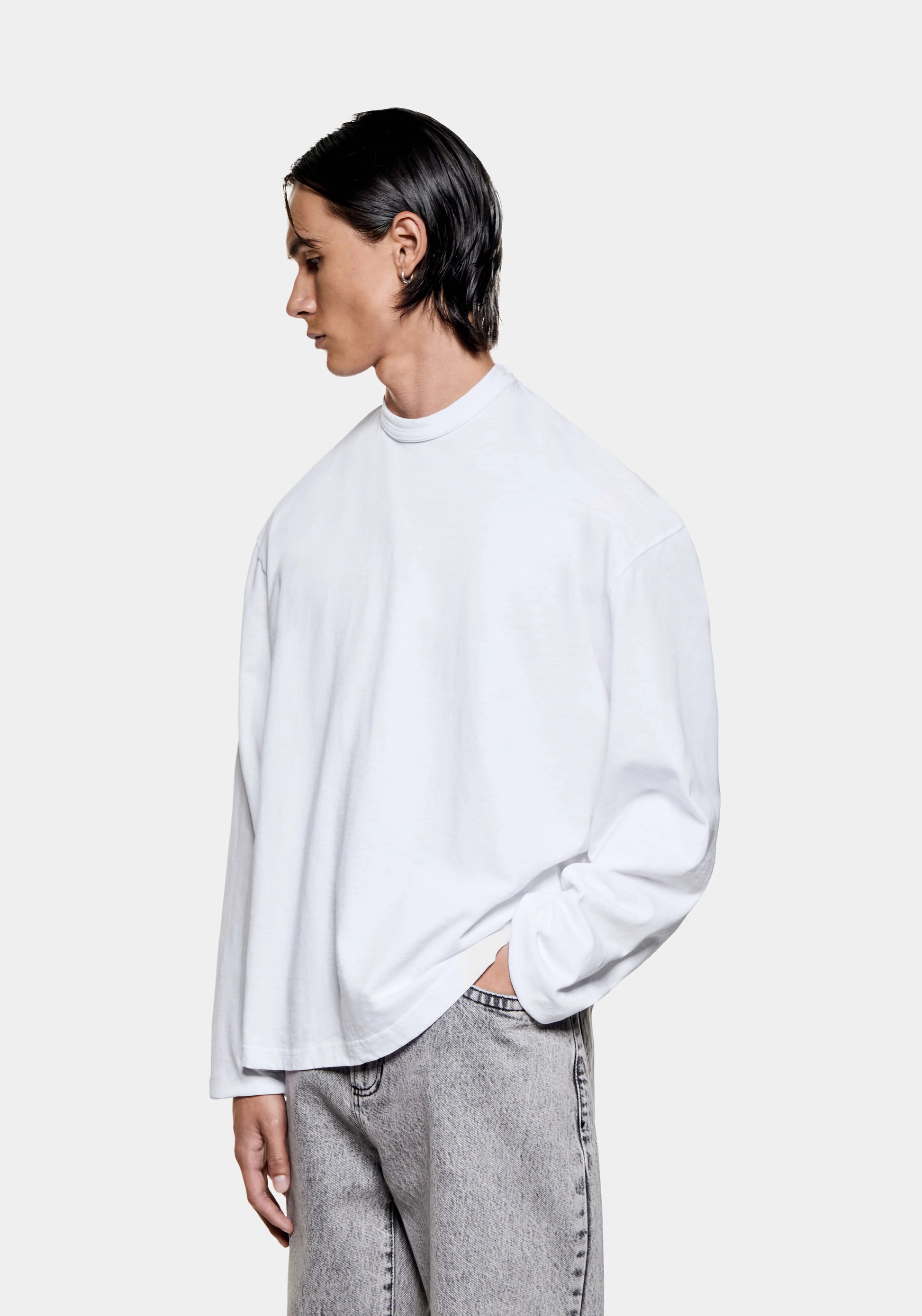 220 GSM SLUB LONGSLEEVE T-SHIRT