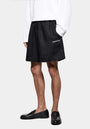 LINEN WIDE LEG SHORTS