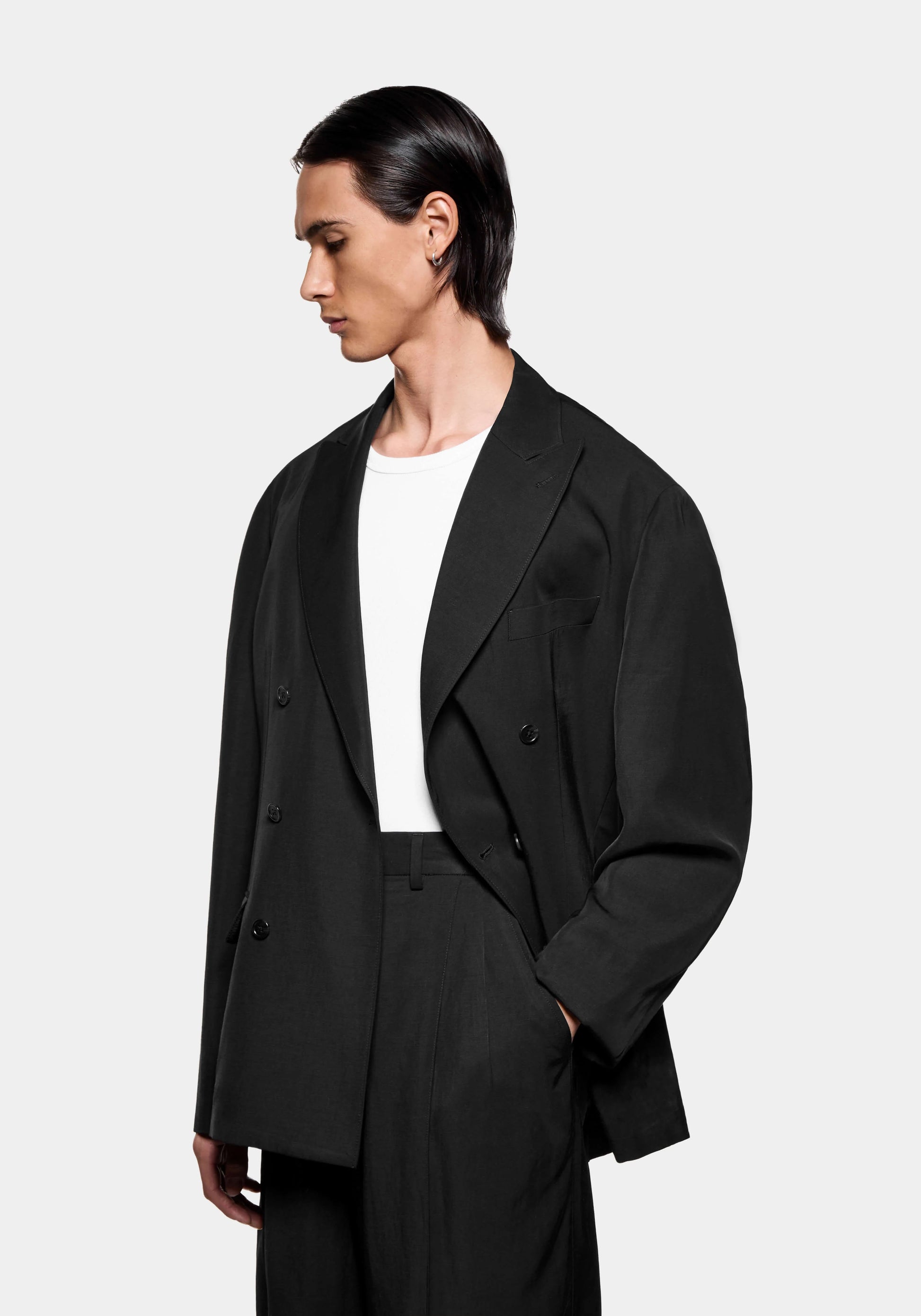 DOUBLE BREASTED SUIT JACKET