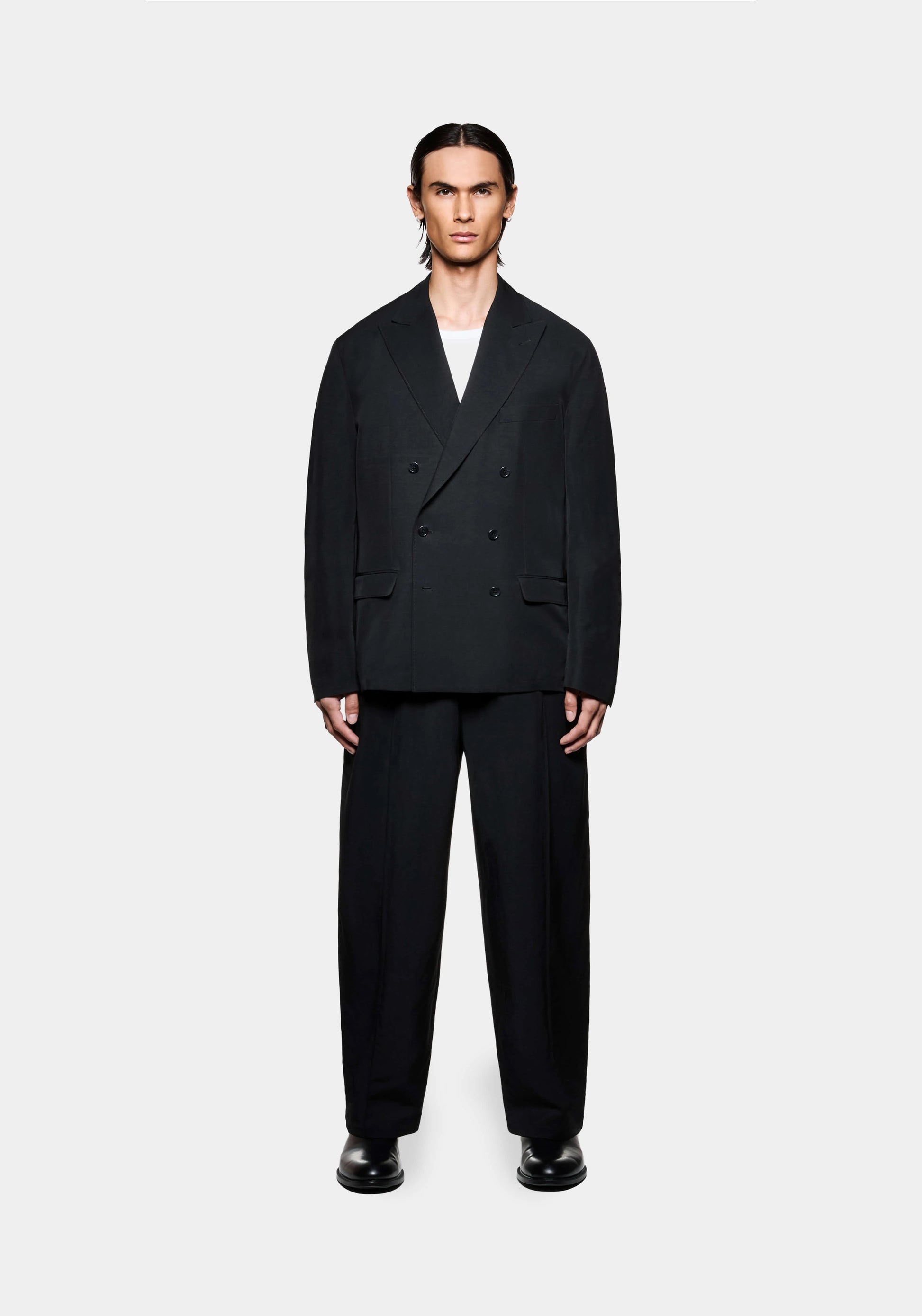 DOUBLE BREASTED SUIT JACKET
