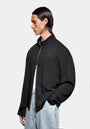 DRAPE SLUB TRACK JACKET