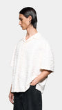 JACQUARD FRINGE VACATION SHIRT