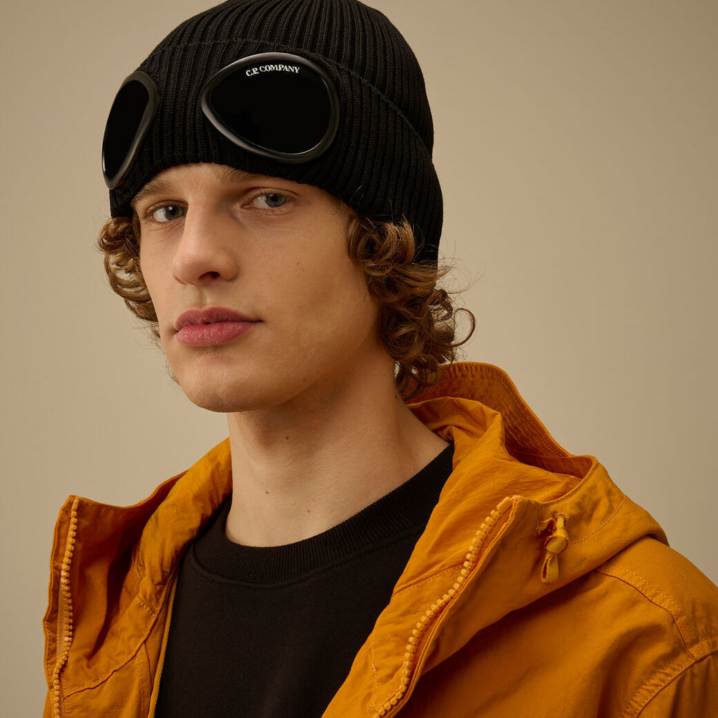 Cotton Goggle Beanie