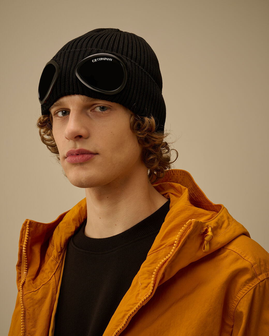 Cotton Goggle Beanie