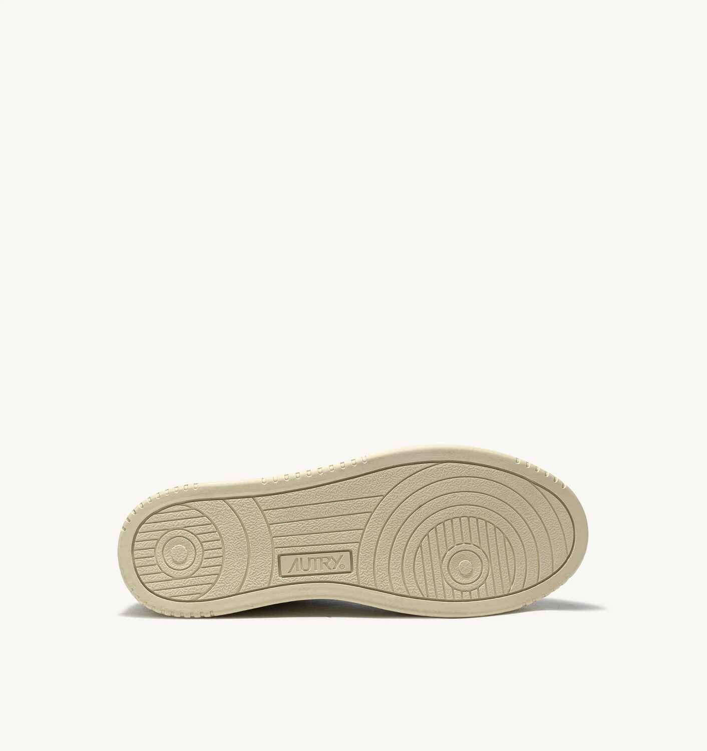 SNEAKERS MEDALIST LOW AUS WEIßEM LEDER UND BEIGEM WILDLEDER