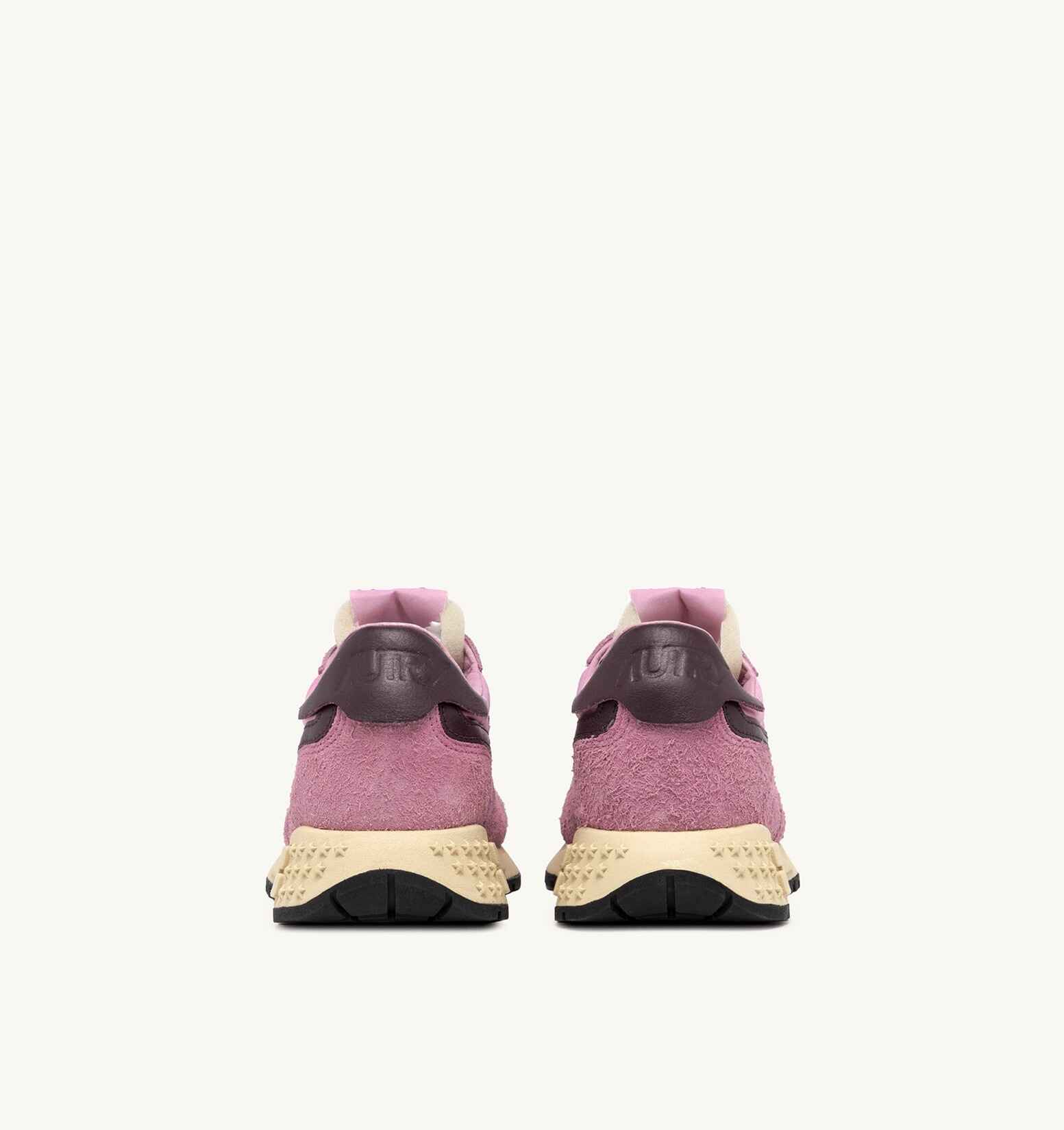SNEAKERS REELWIND LOW AUS WILDLEDER UND NYLON IN ROSEATE UND ROSE