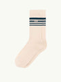 SOCKEN AUS JACQUARD MIT LOGO IN STREIFEN UNISEX