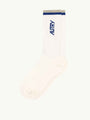 SOCKEN AUS JACQUARD MIT LOGO IN STREIFEN UNISEX