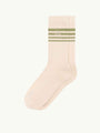 SOCKEN AUS JACQUARD MIT LOGO IN STREIFEN UNISEX