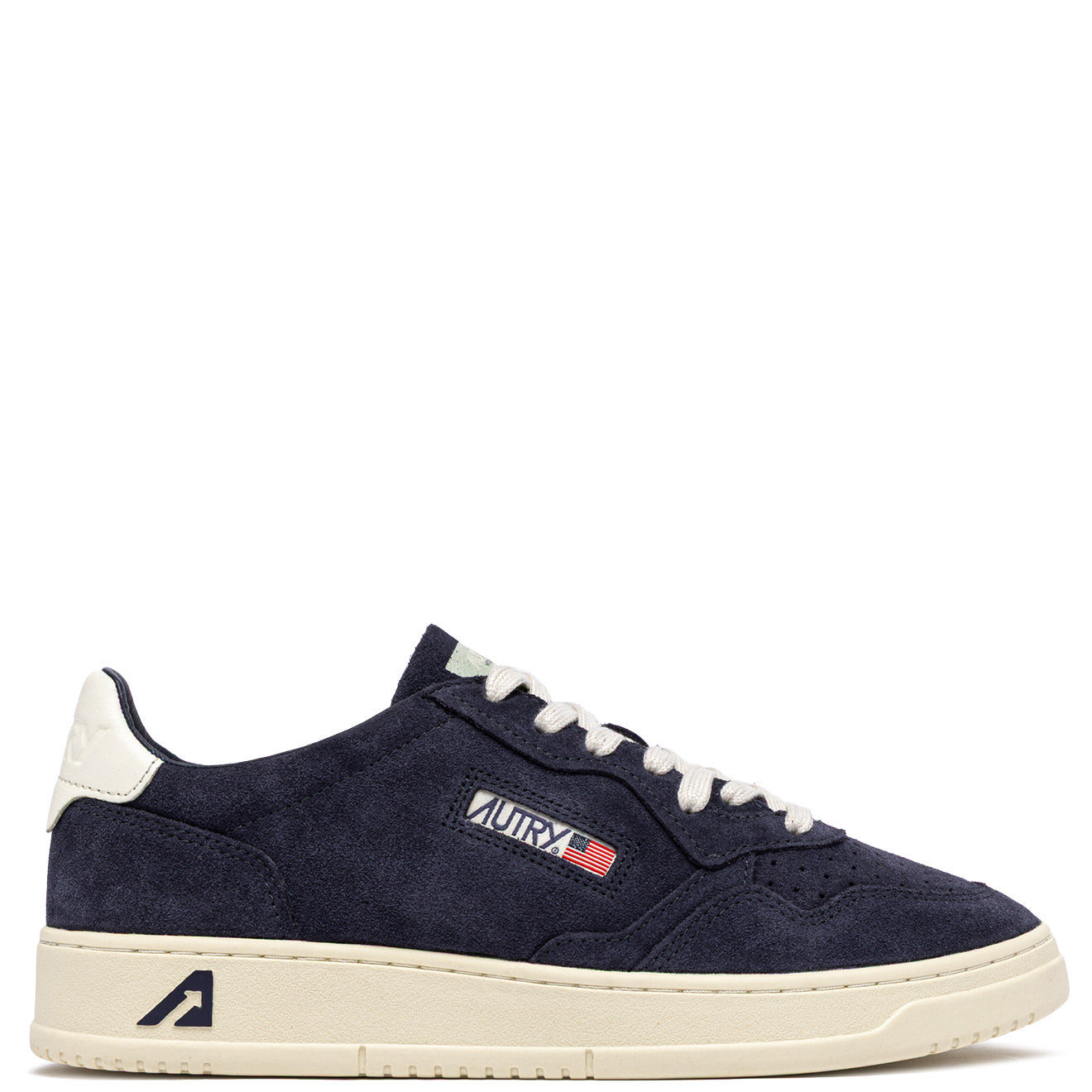 SNEAKERS MEDALIST LOW AUS WILDLEDER IN SPACE UND WEISS