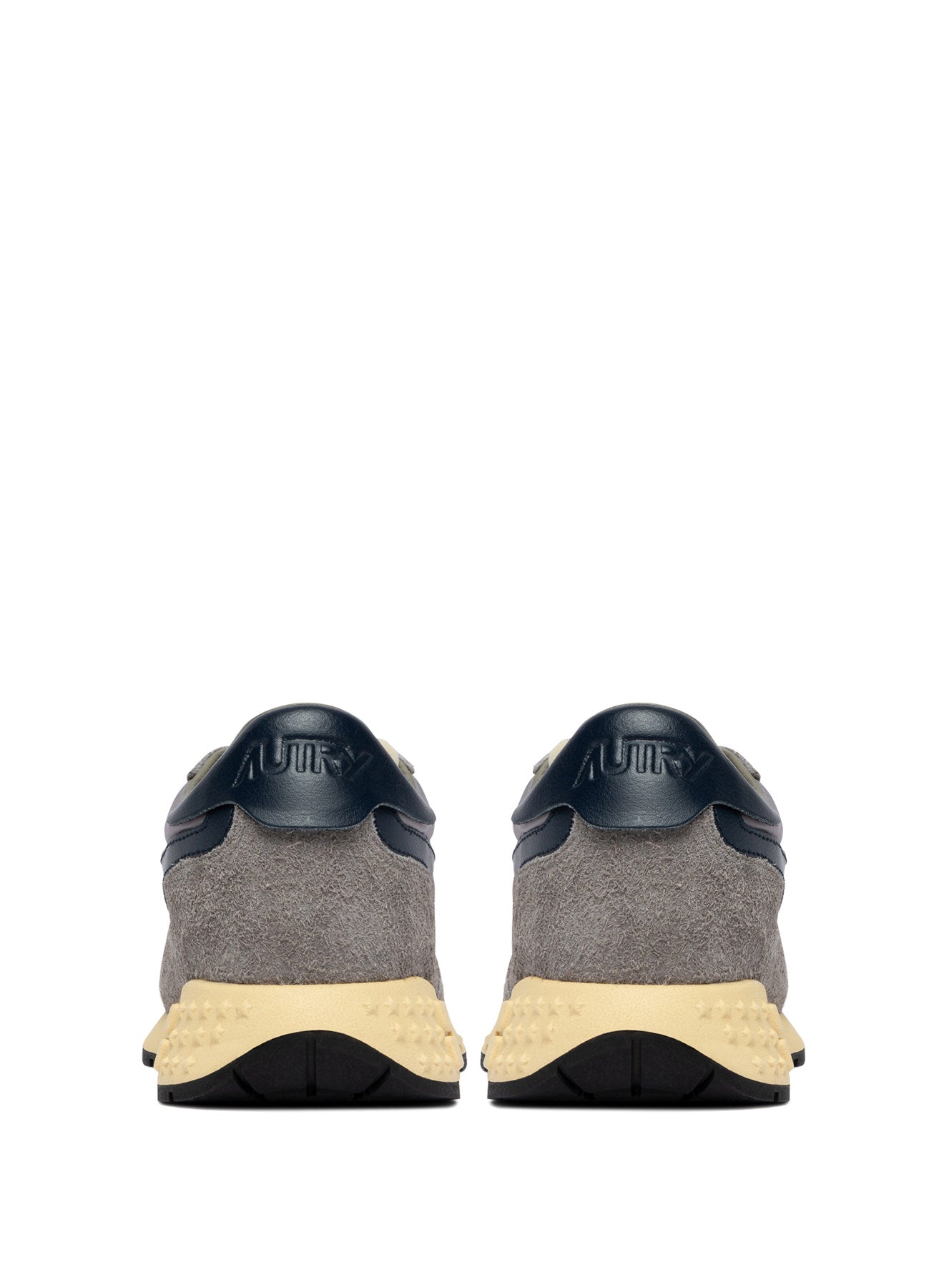 SNEAKERS REELWIND AUS NYLON UND WILDLEDER IN PLUMBEO UND BLUE SPACE