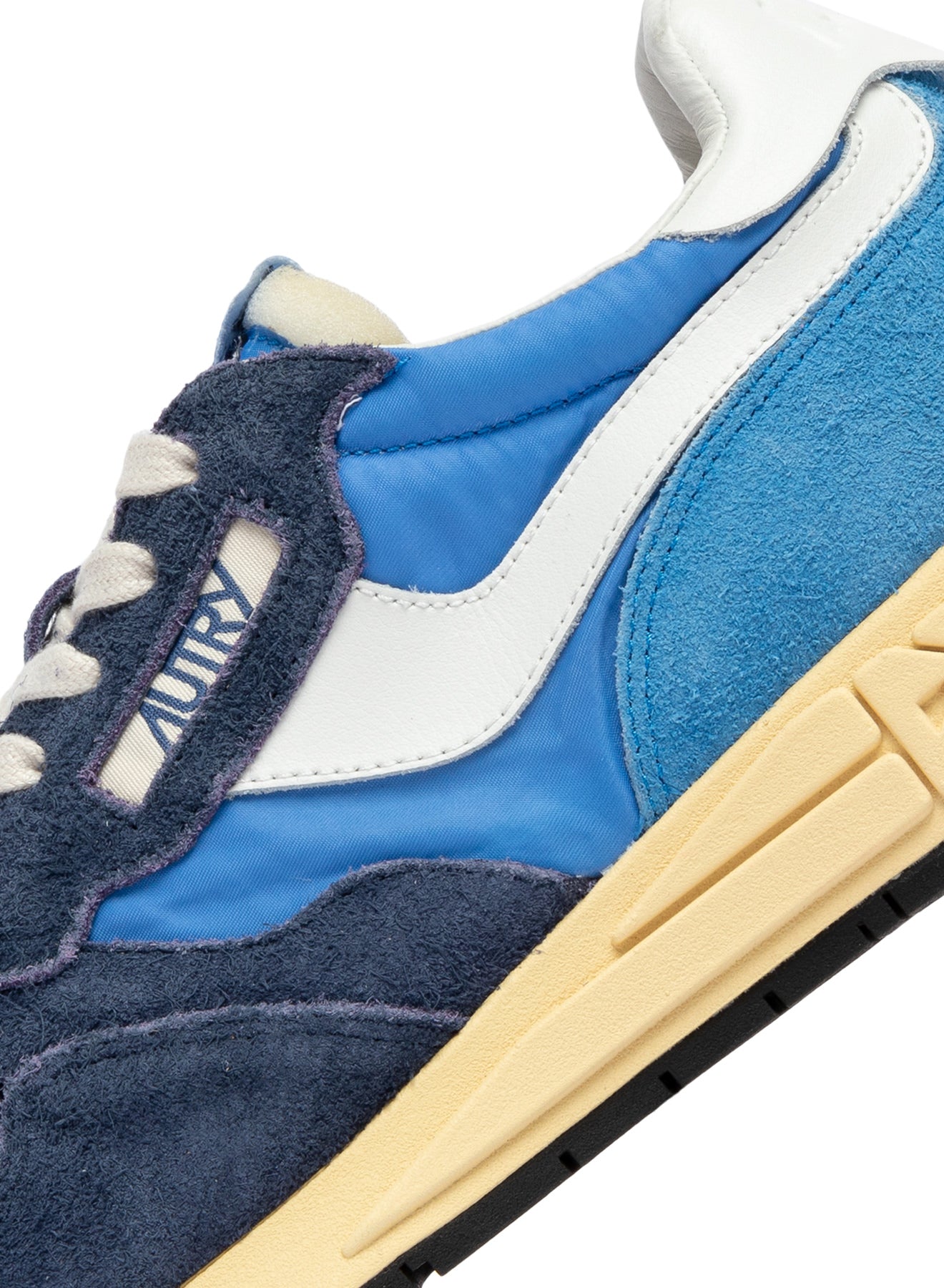 SNEAKERS REELWIND AUS NYLON UND WILDLEDER IN BLUETTE UND DIGITAL BLUE