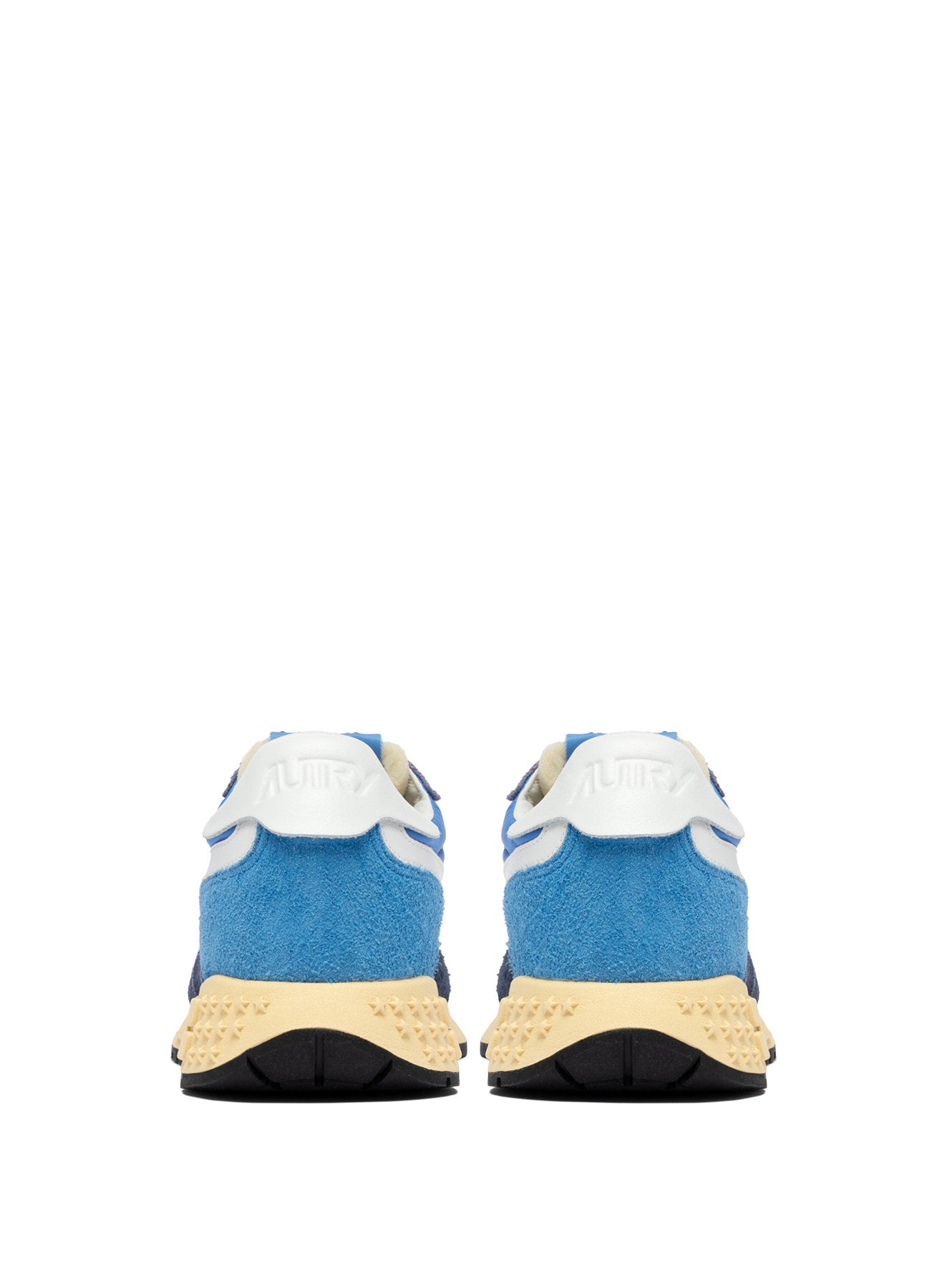 SNEAKERS REELWIND AUS NYLON UND WILDLEDER IN BLUETTE UND DIGITAL BLUE
