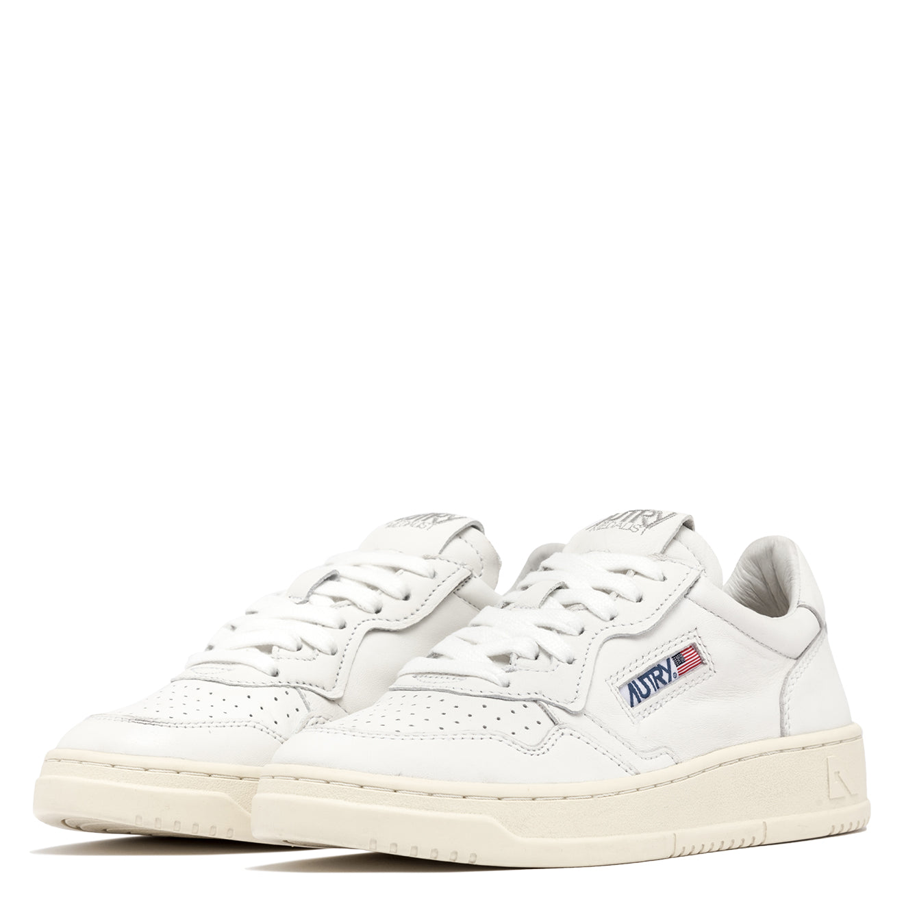 SNEAKERS MEDALIST LOW AUS SUPERWEICHEM WEIßEM NAPPALEDER