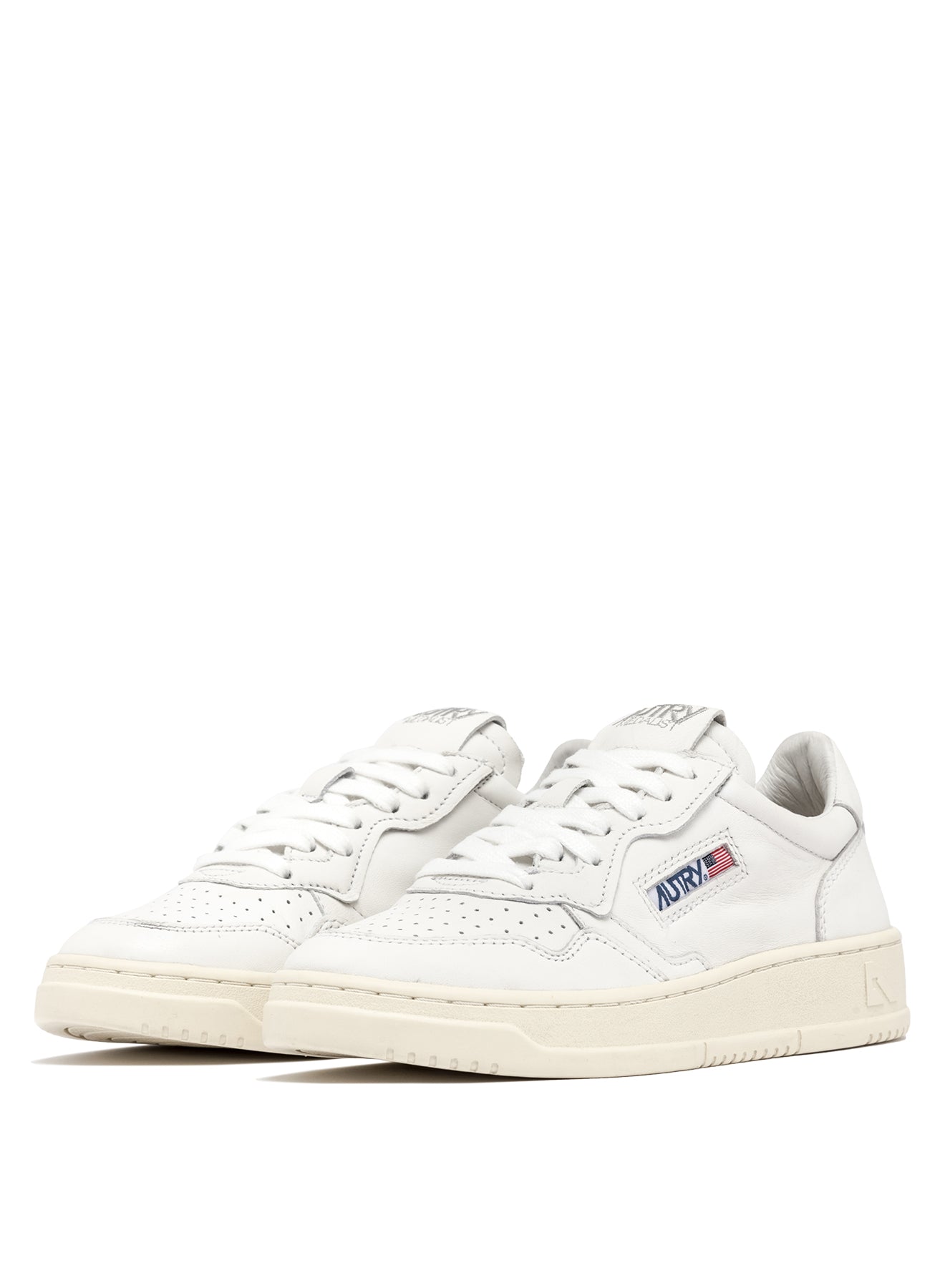SNEAKERS MEDALIST LOW AUS SUPERWEICHEM WEIßEM NAPPALEDER
