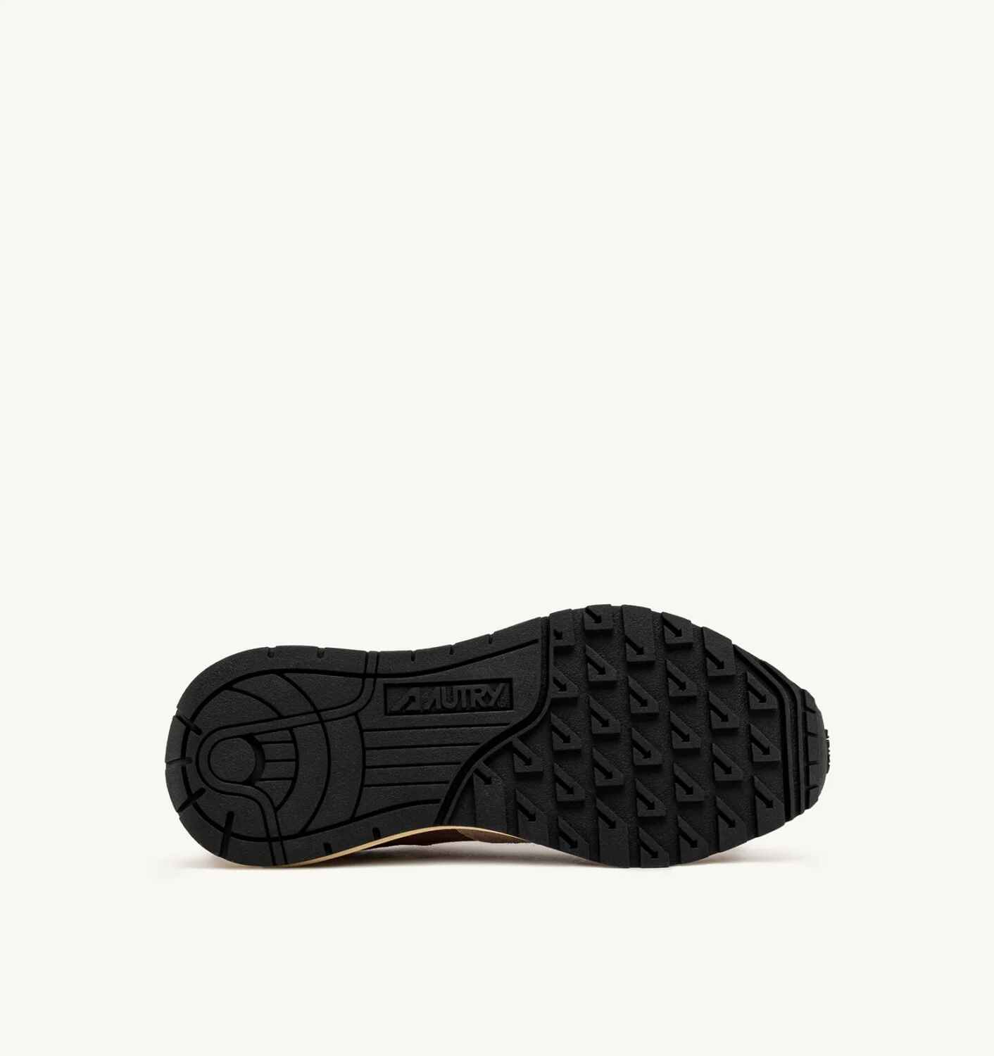 SNEAKERS REELWIND LOW AUS NYLON WILDLEDER UND LEDER IN ROUNGE UND CORDOVAN