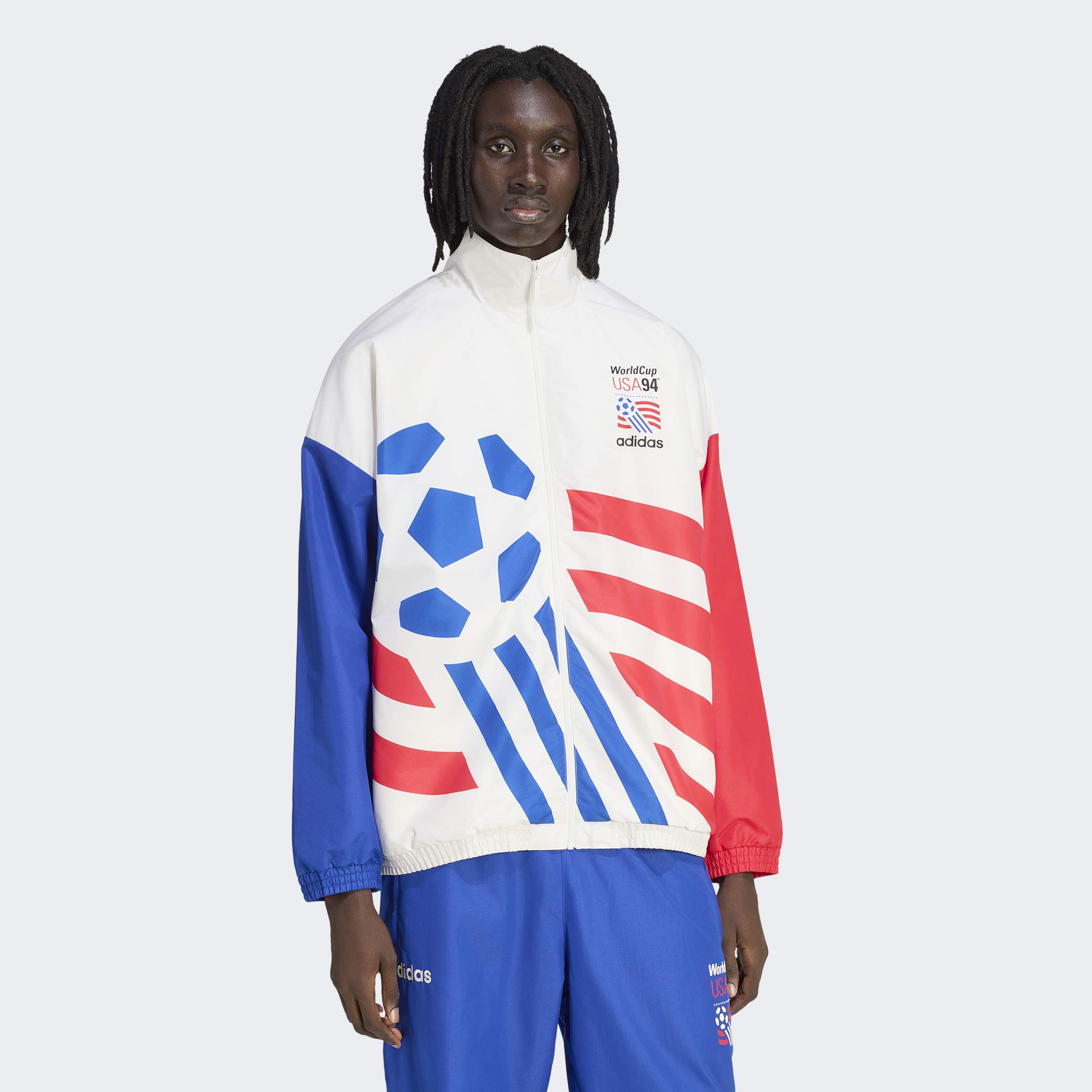Grafik Trainingsjacke, gewebt
